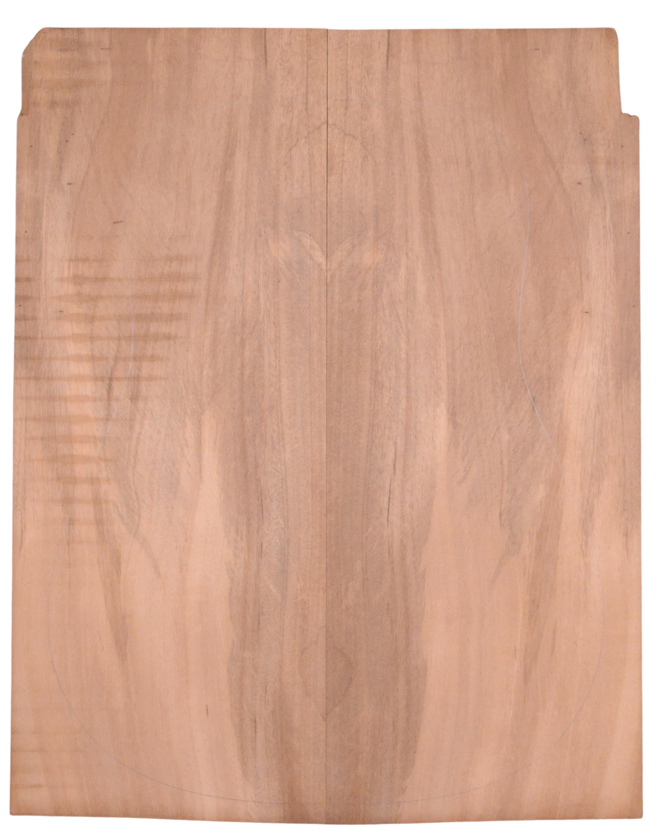 Mahogany (Sinker) GuitarBack2pcATC L026234.G.022