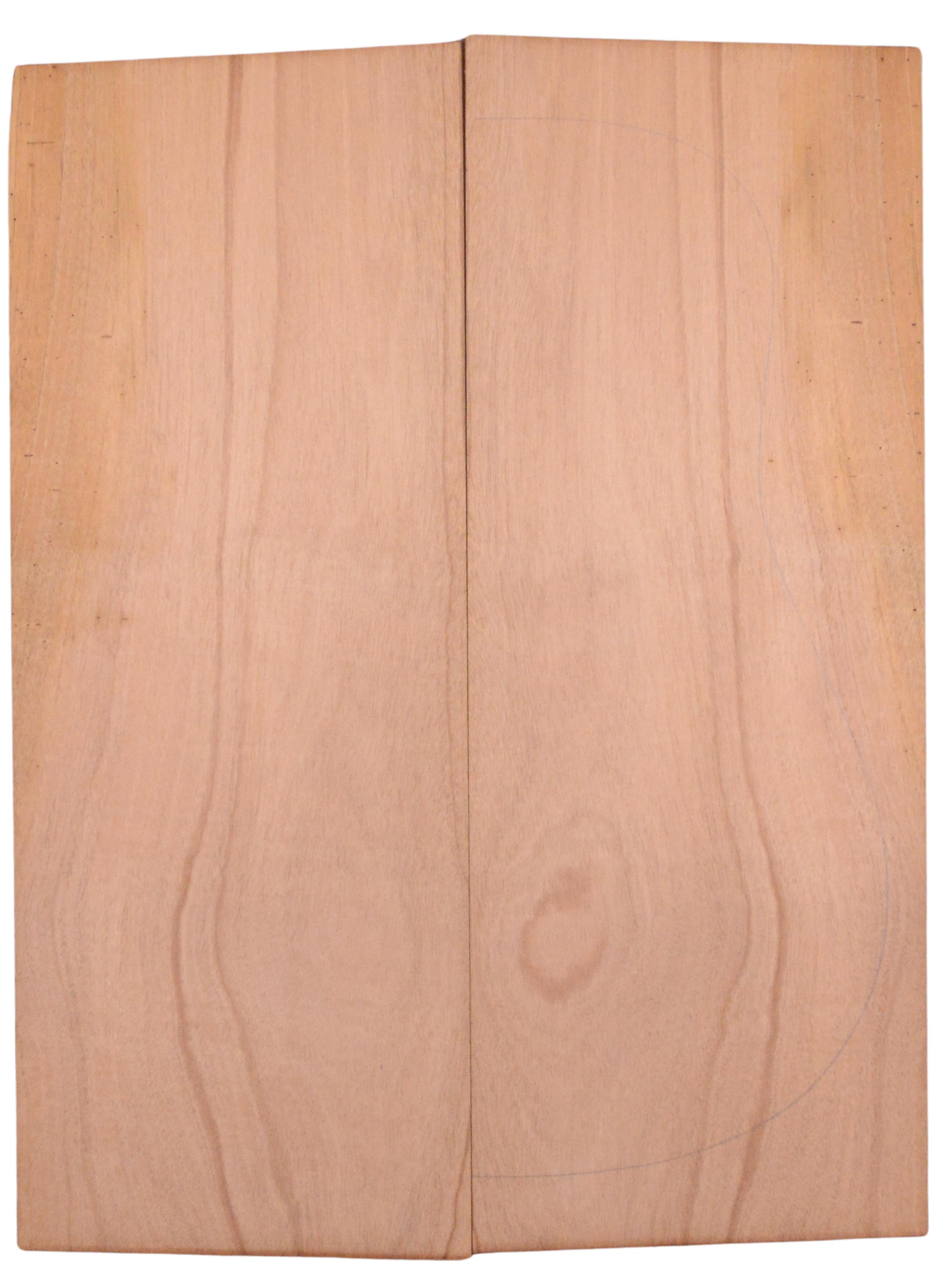 Mahogany (Sinker) GuitarBack2pcATC L026234.G.036