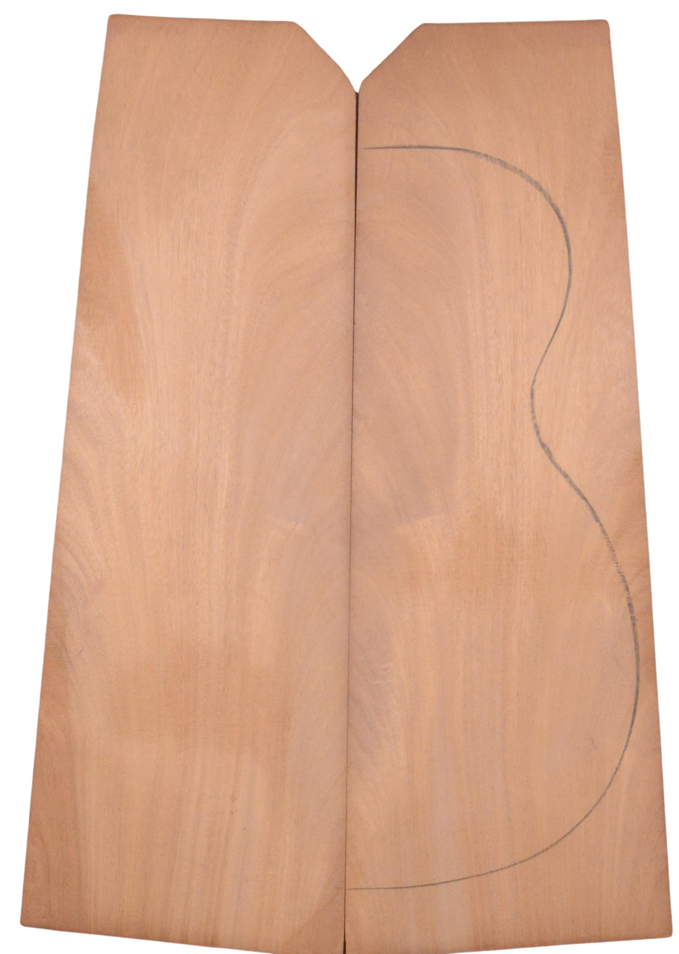 Mahogany (Sinker) GuitarBack2pcATC L026234.G.058