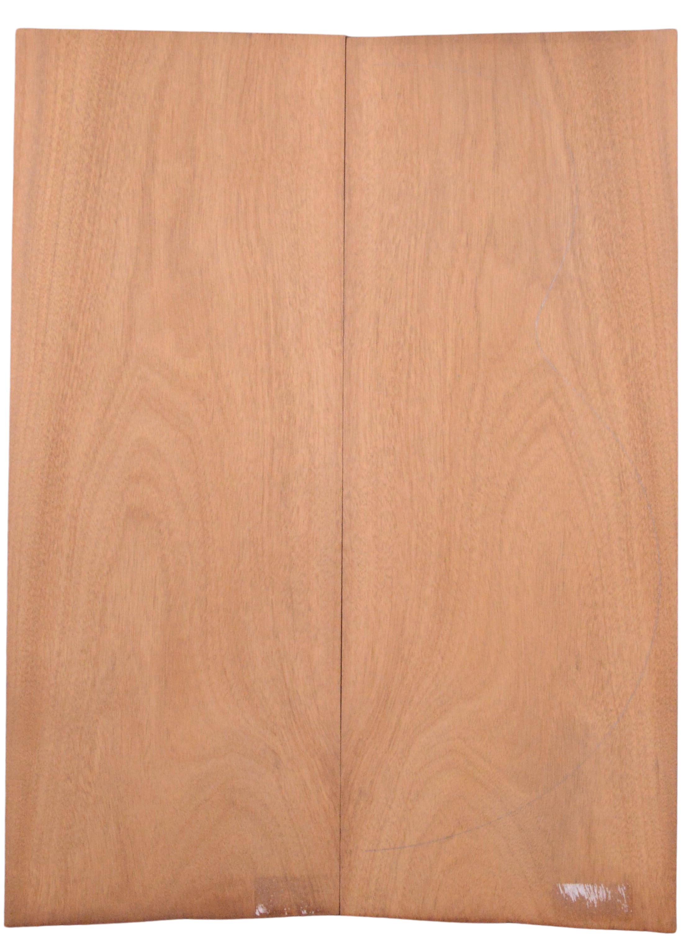 Mahogany (Sinker) GuitarBack2pcATC L026234.G.069