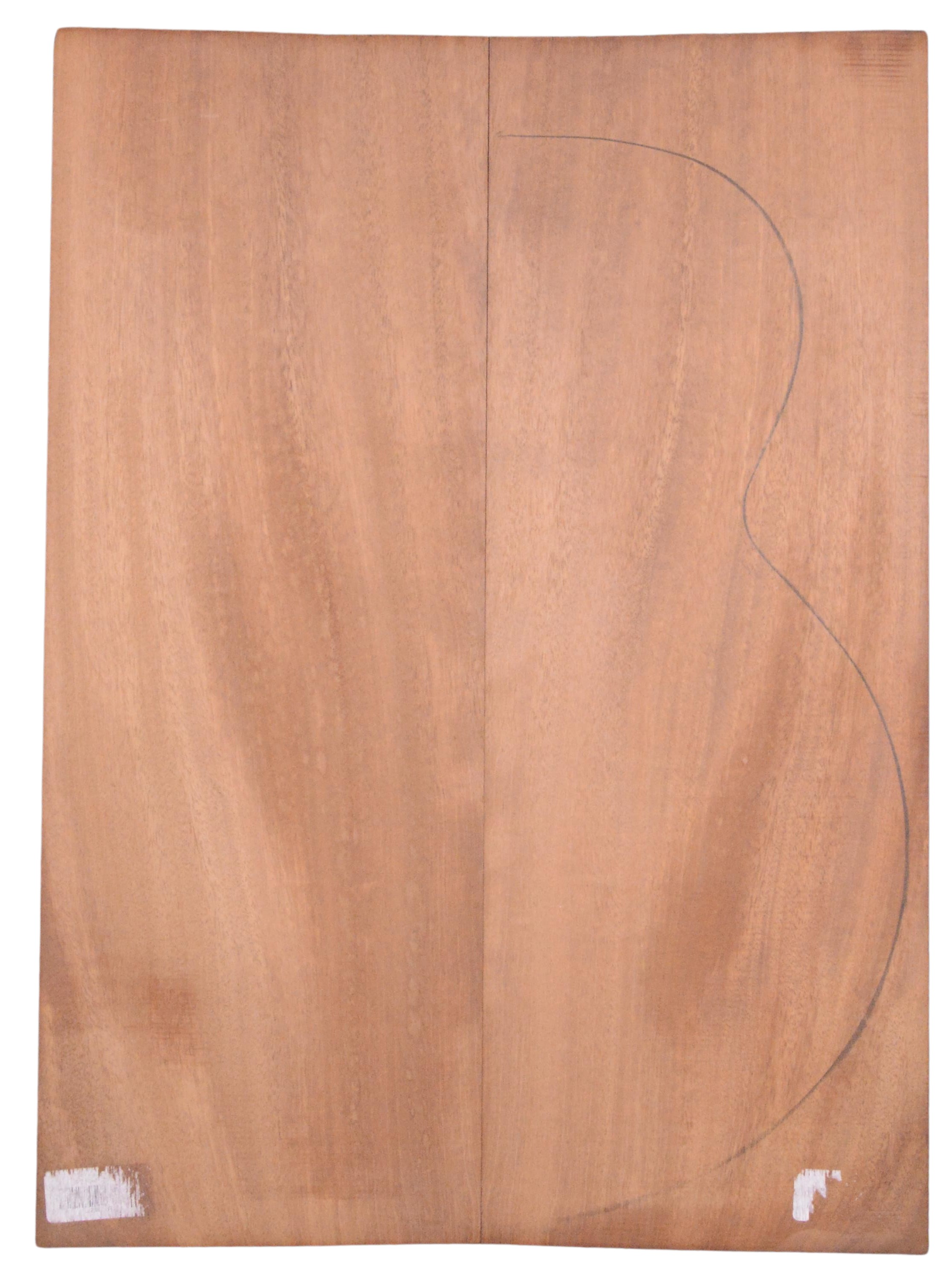 Mahogany (Sinker) GuitarBack2pcATC L026234.G.073