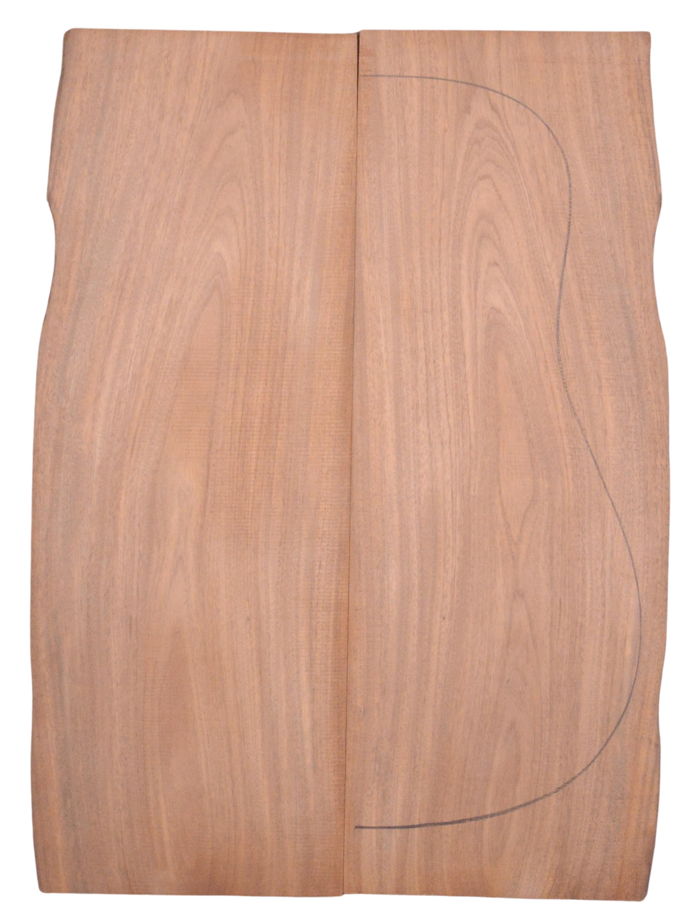 Mahogany (Sinker) GuitarBack2pcATC L026234.G.074