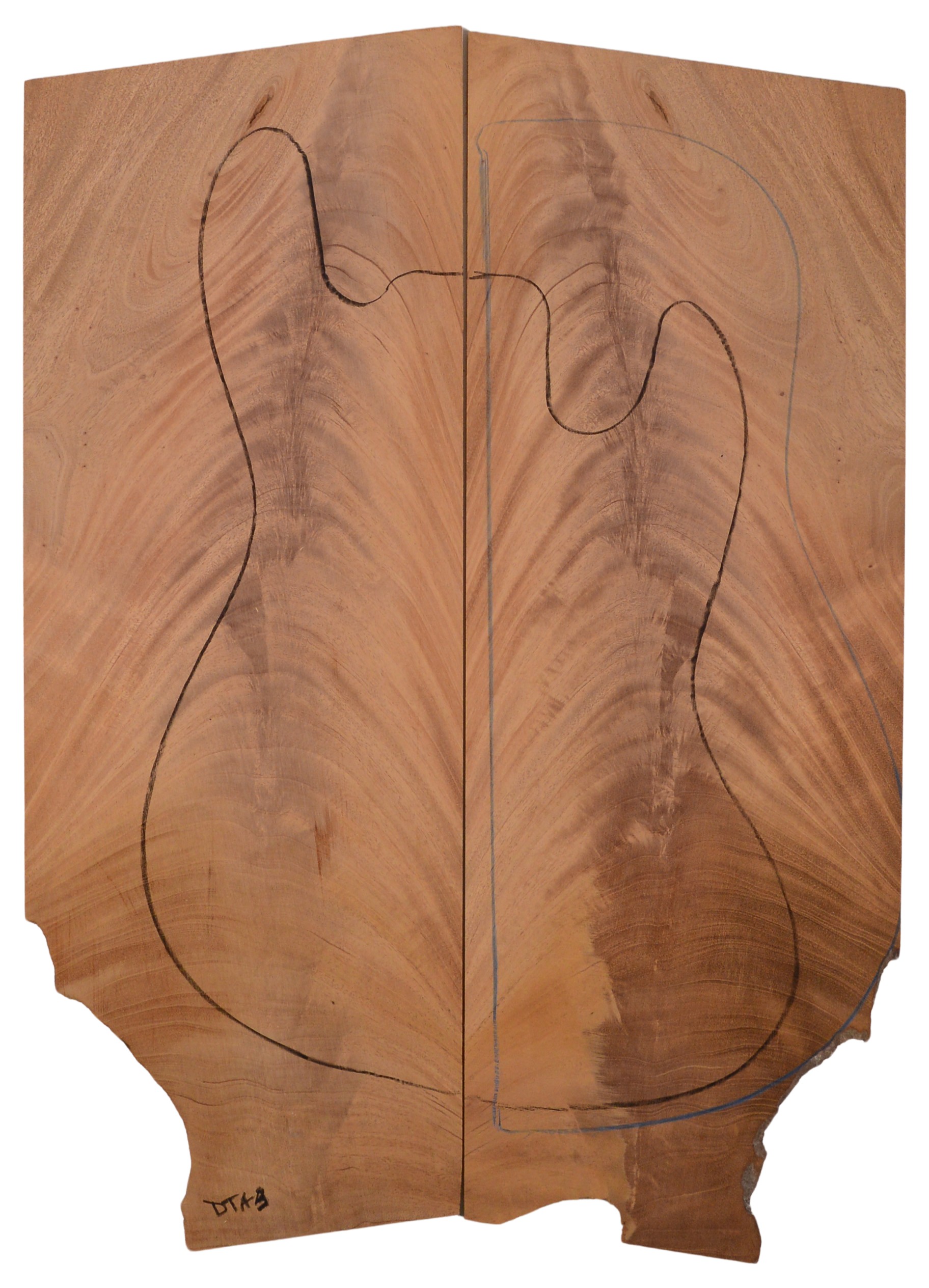 Mahogany (Sinker) GuitarSolidBodyTopATC M15509.G.001