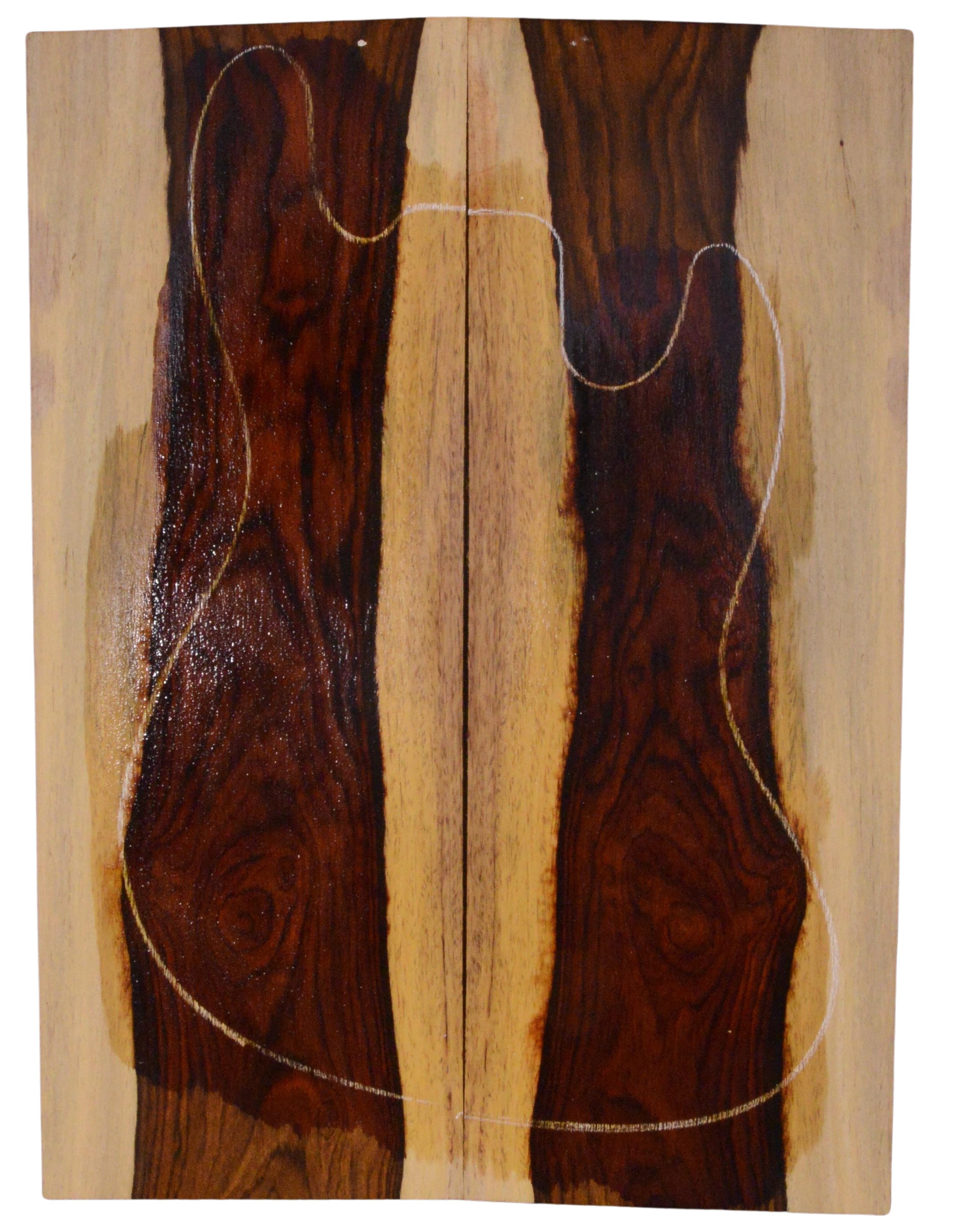 Cocobolo GuitarSolidBodyTopATC 23978.G.005
