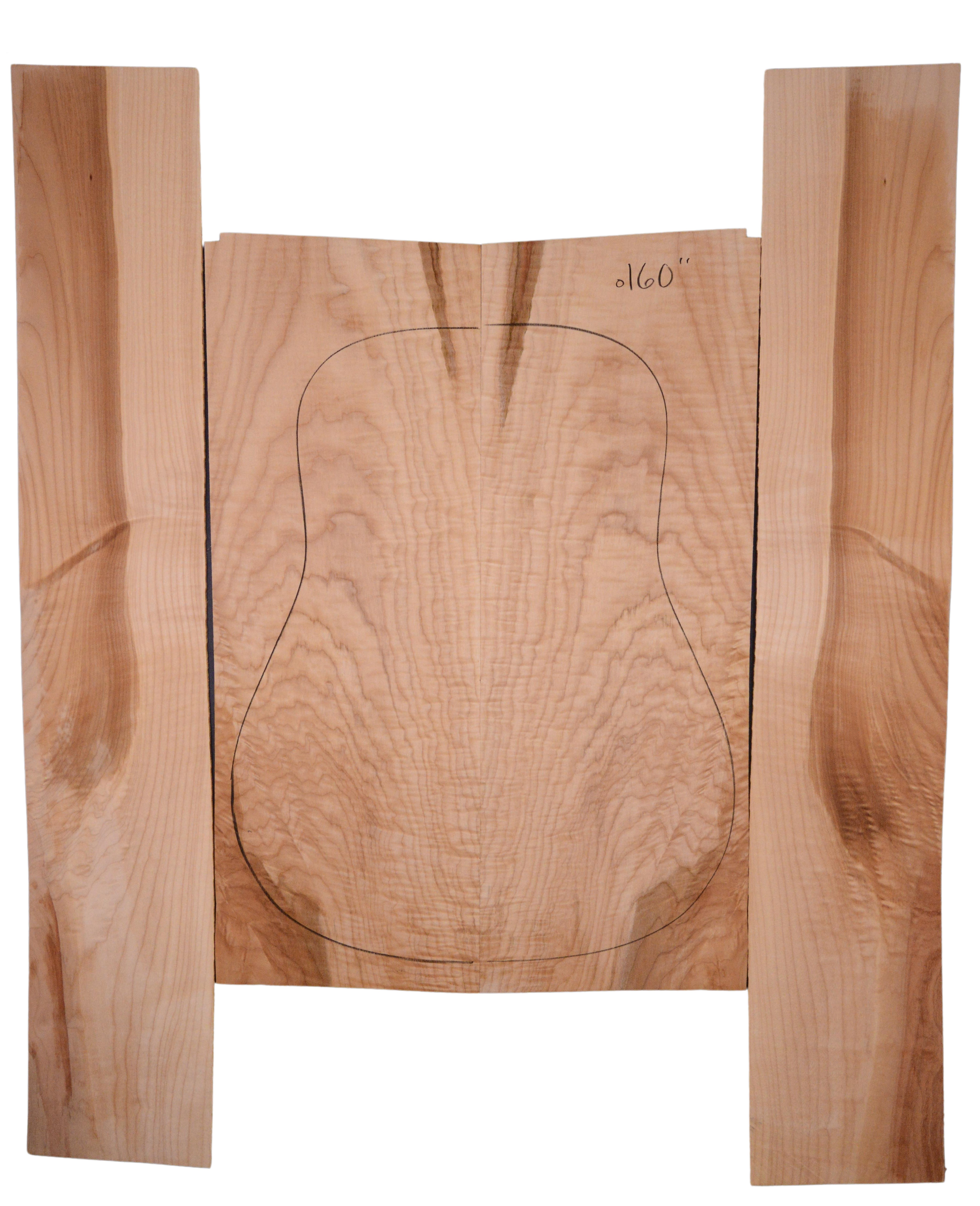 Maple (Big Leaf) GuitarSet4pcATC BLMMX.G.084