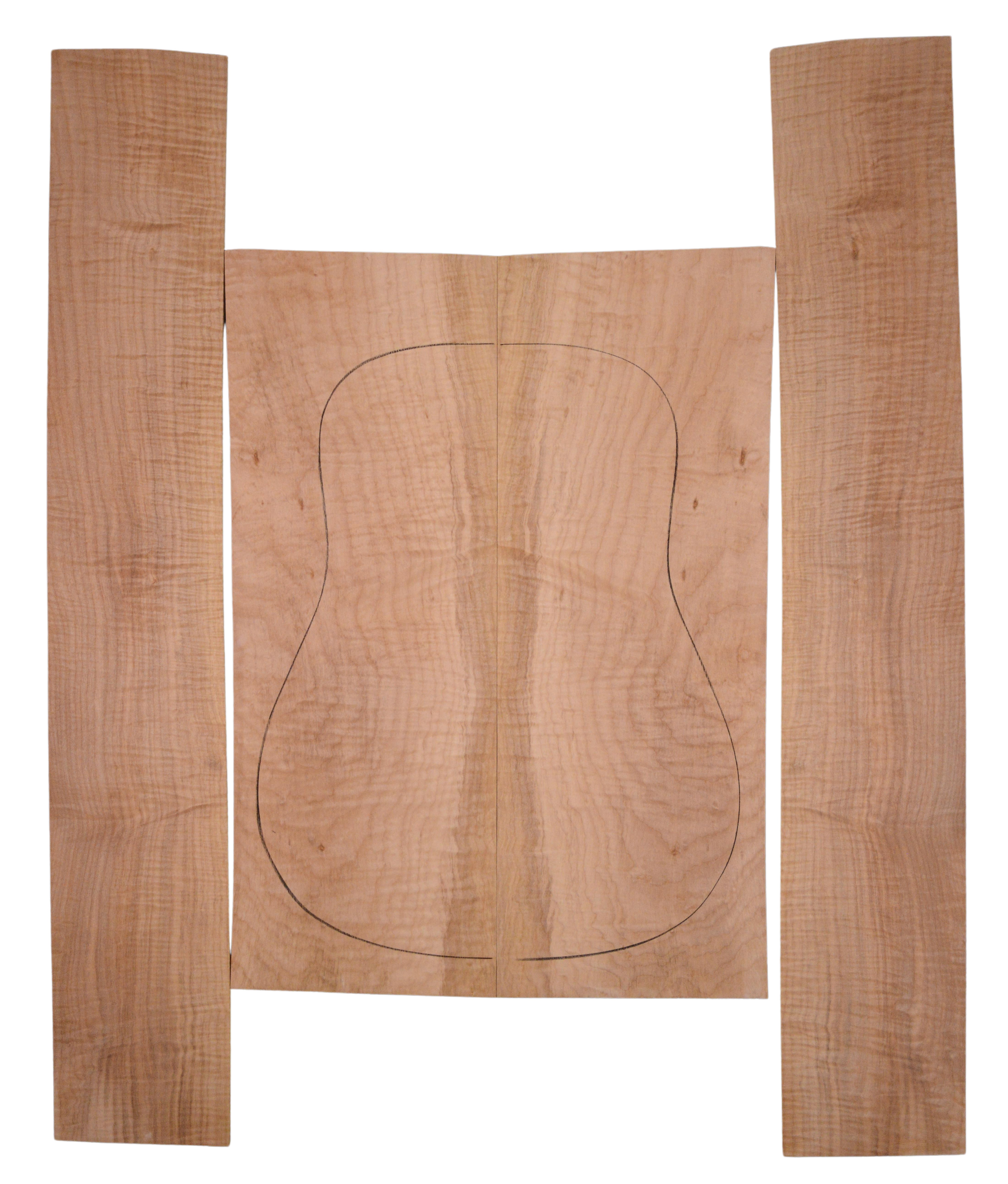 Maple (Big Leaf) GuitarSet4pcATC BLMMX.G.085