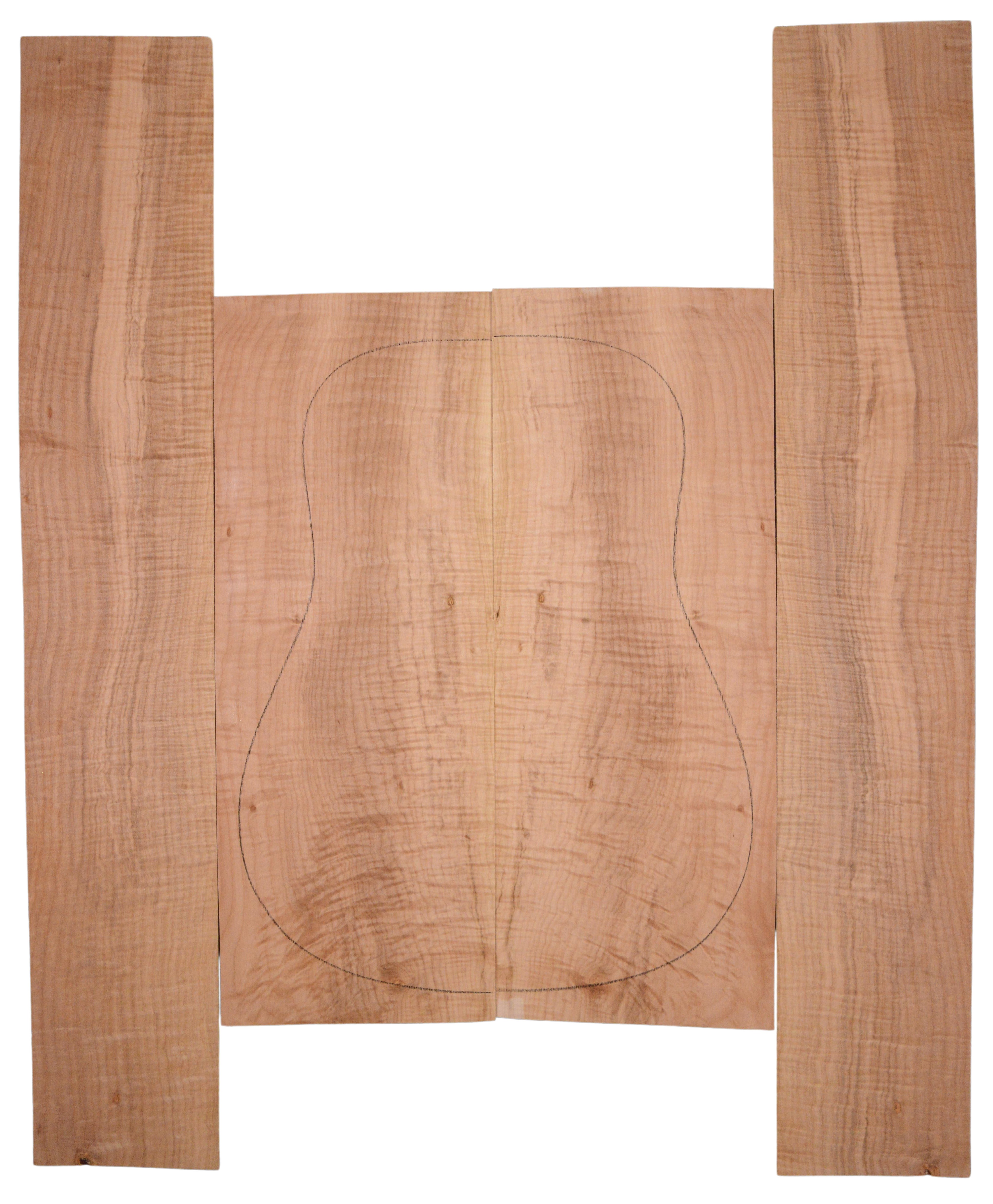 Maple (Big Leaf) GuitarSet4pcATC BLMMX.G.093