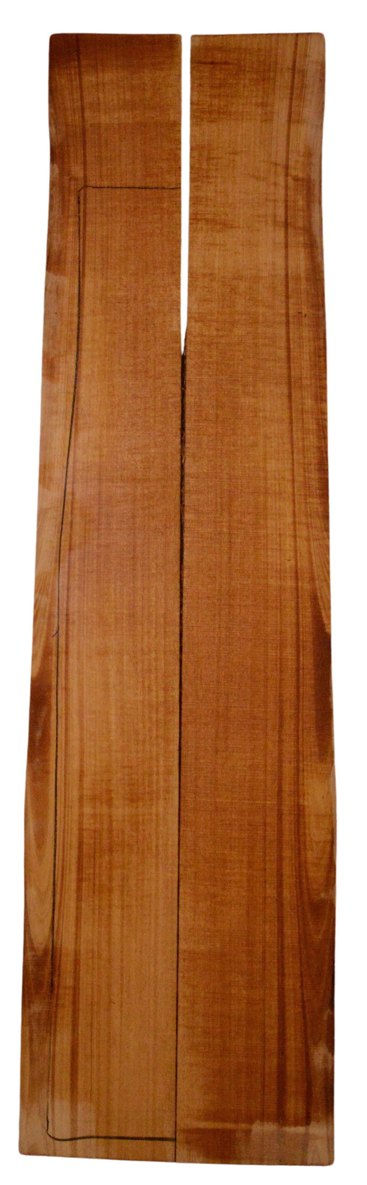 Mahogany (Sinker) GuitarSides2pc L023815.G.058