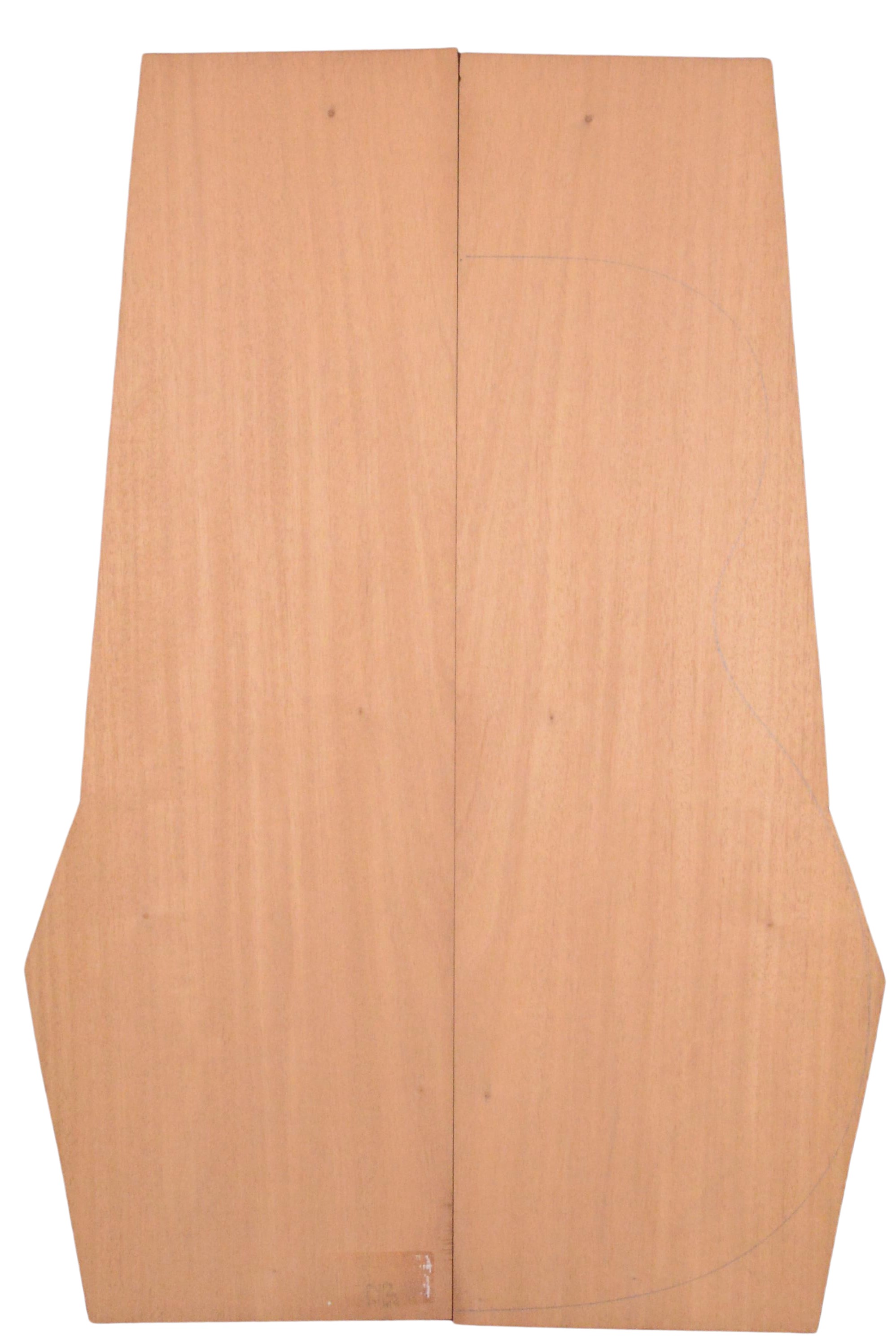 Mahogany (Sinker) GuitarBack2pcATC L023815.G.124