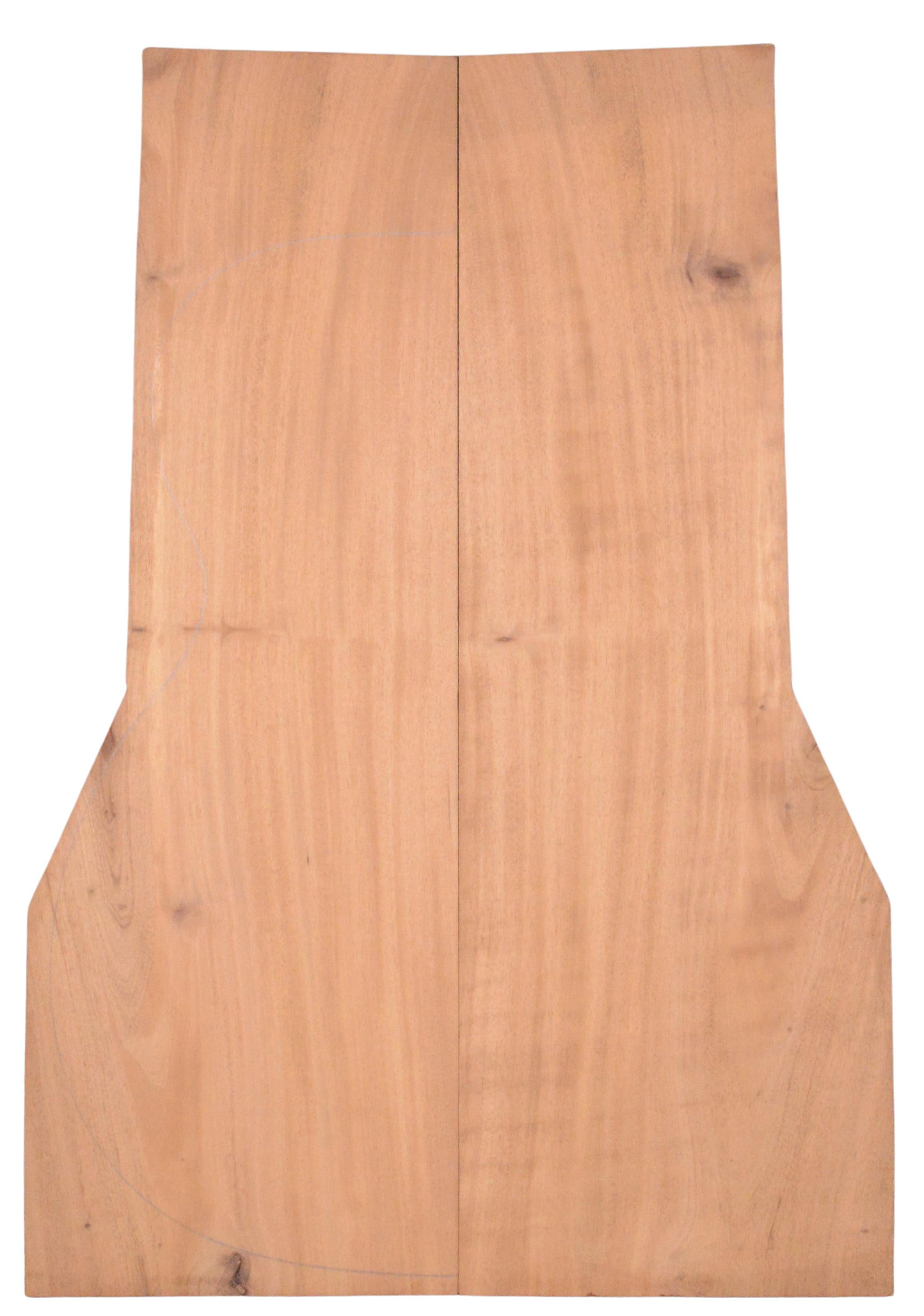 Mahogany (Sinker) GuitarBack2pcATC L023815.G.126