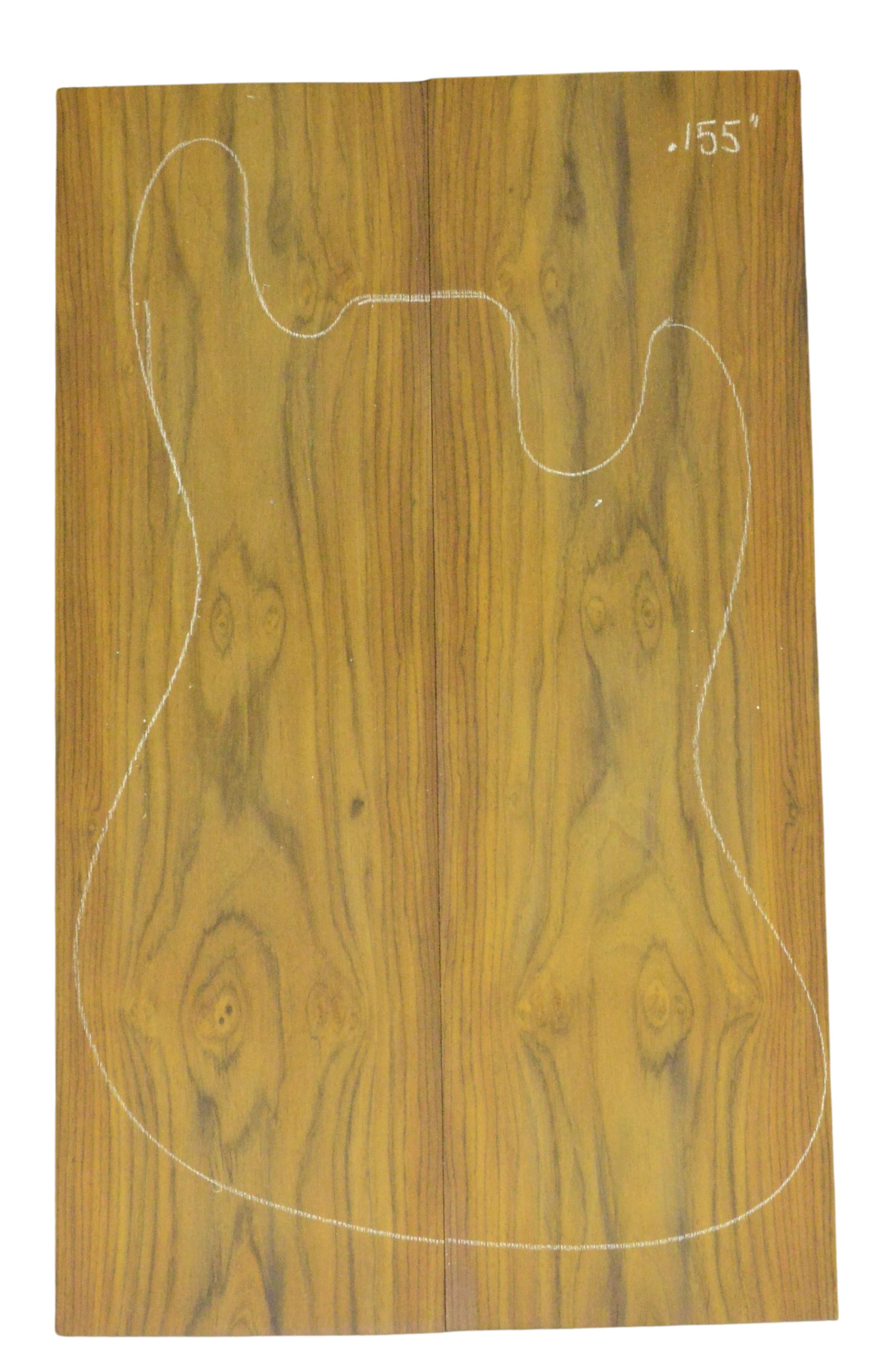 Cocobolo GuitarSolidBodyTopATC L026209.G.008