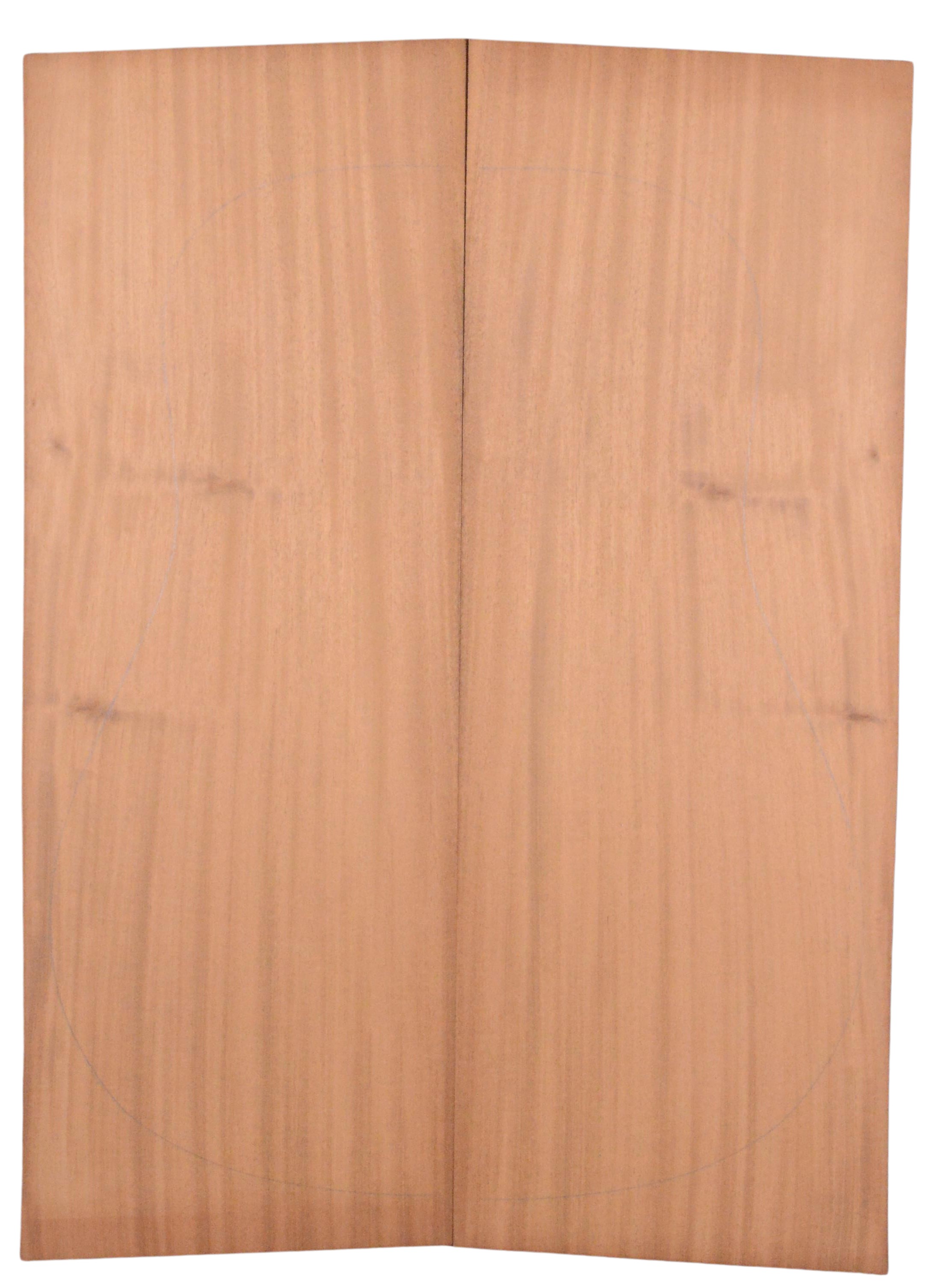 Mahogany (Sinker) GuitarBack2pcATC L026234.G.002