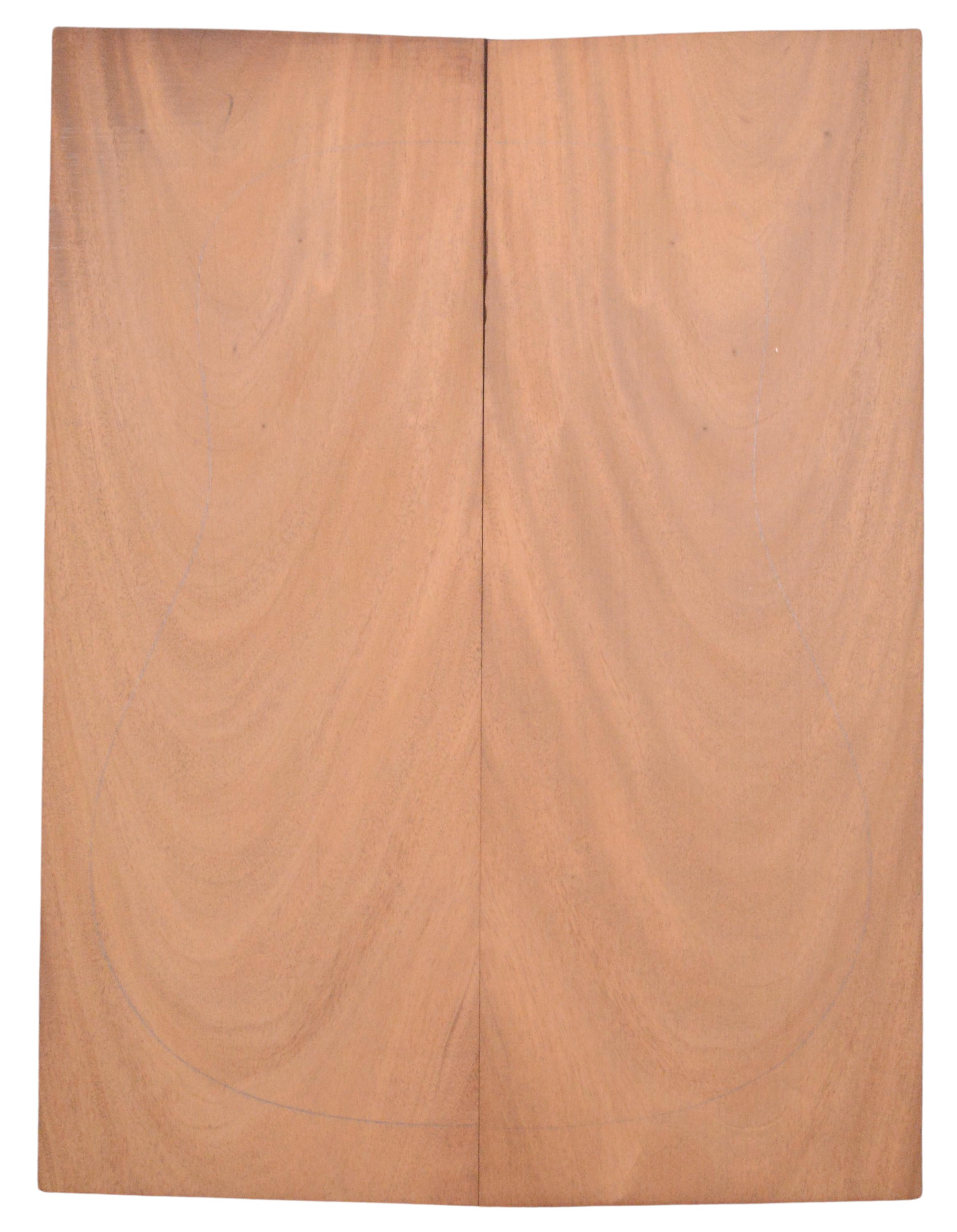 Mahogany (Sinker) GuitarBack2pcATC L026234.G.003