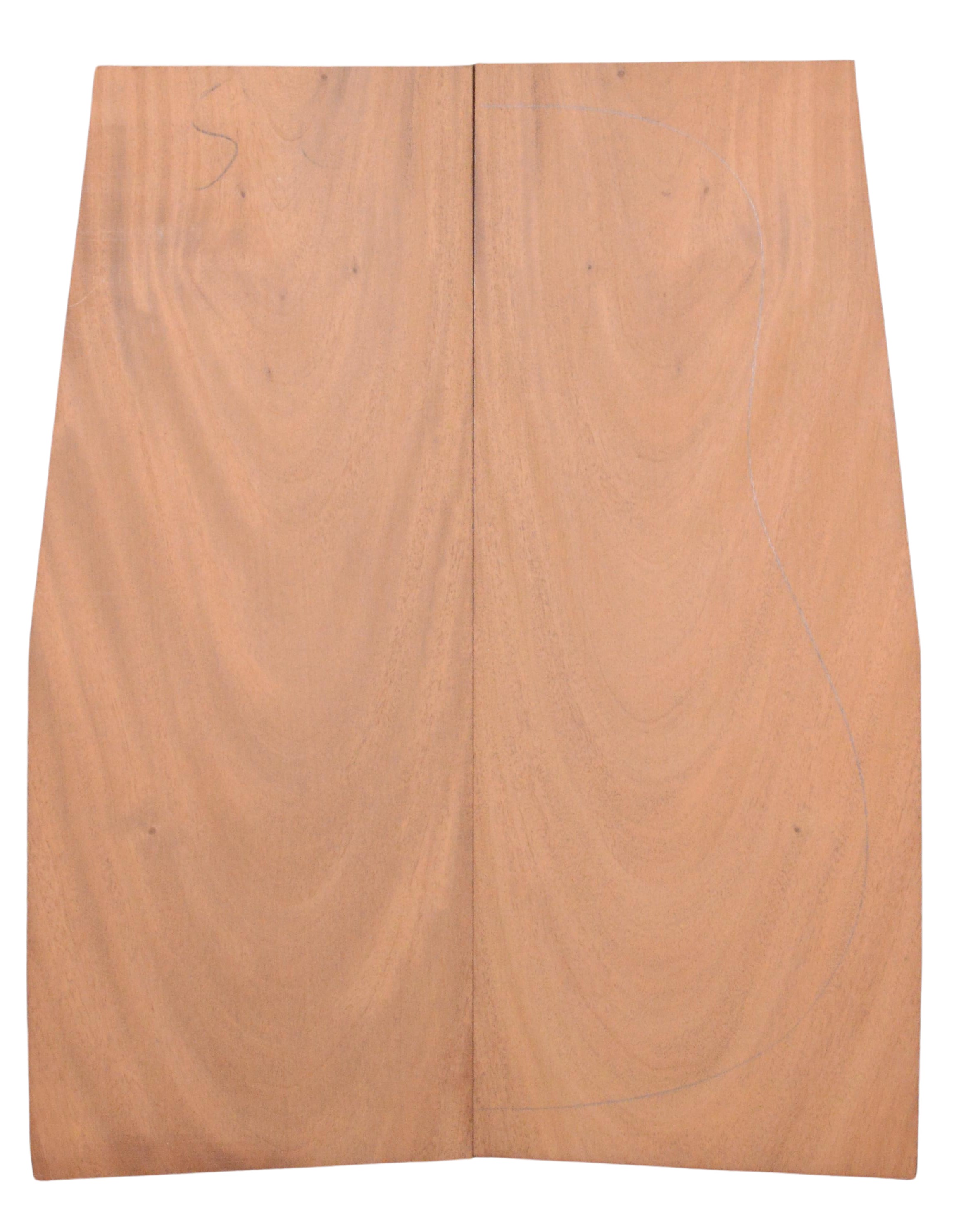 Mahogany (Sinker) GuitarBack2pcATC L026234.G.004