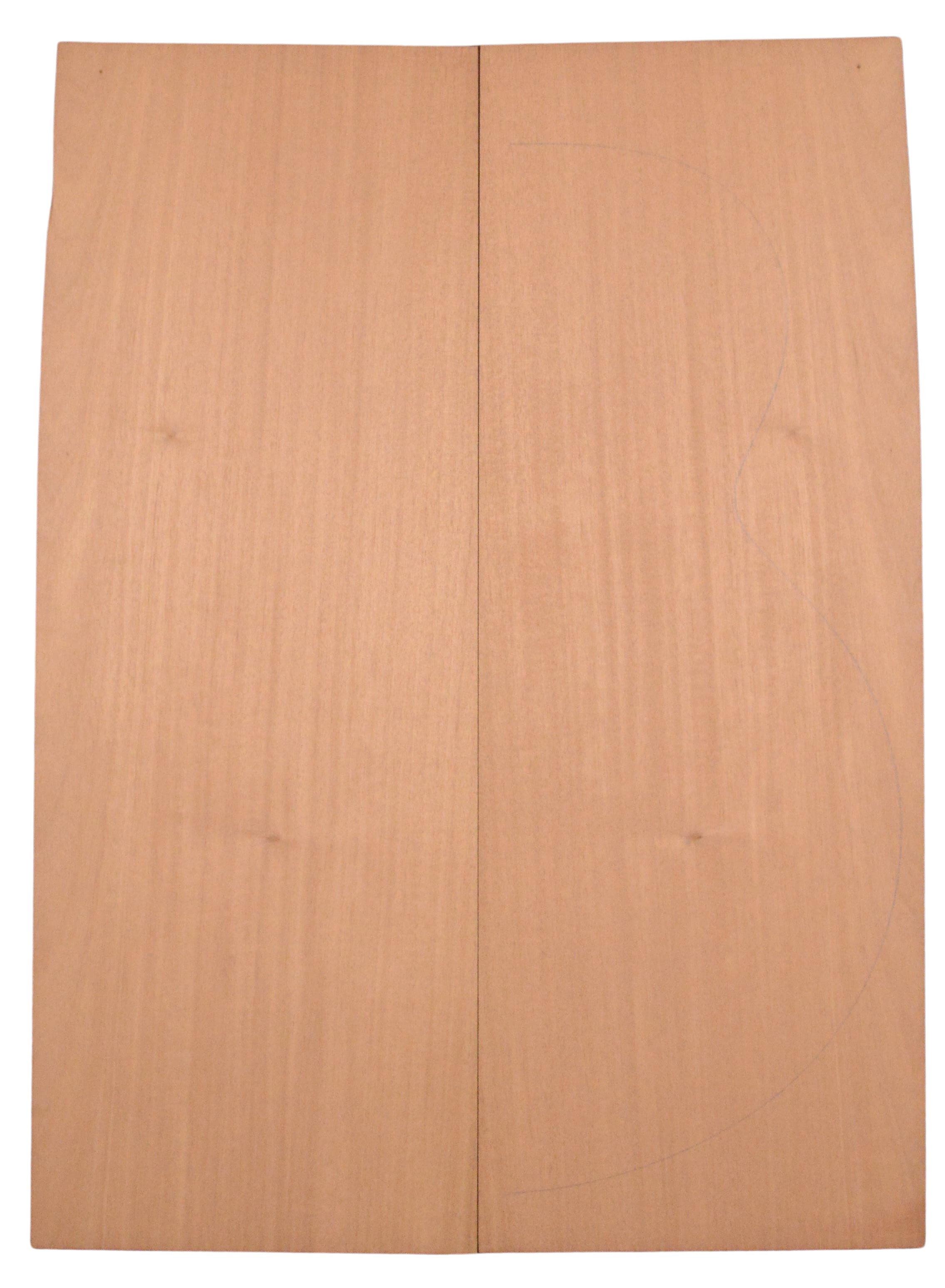 Mahogany (Sinker) GuitarBack2pcATC L026234.G.041