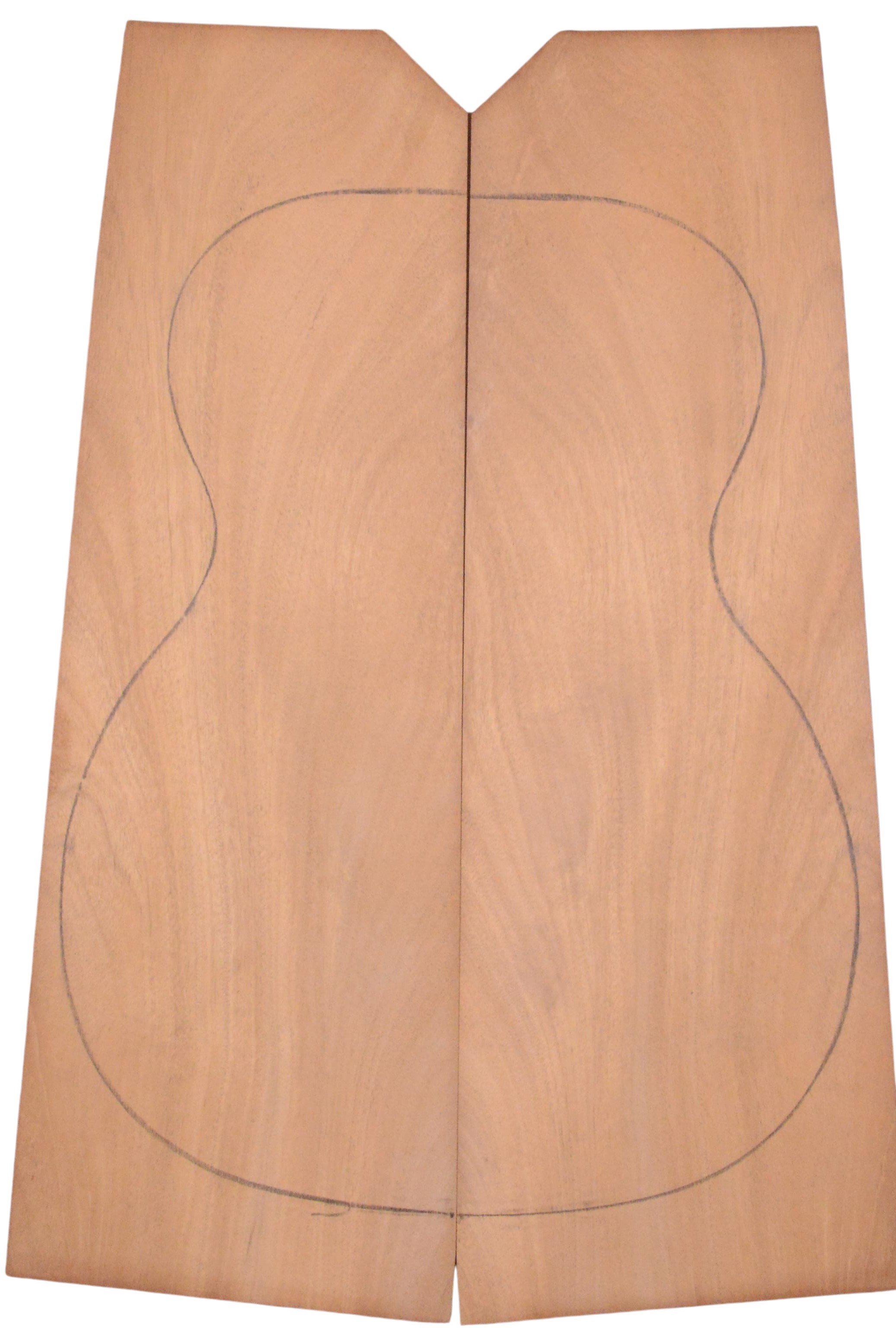 Mahogany (Sinker) GuitarBack2pcATC L026234.G.059