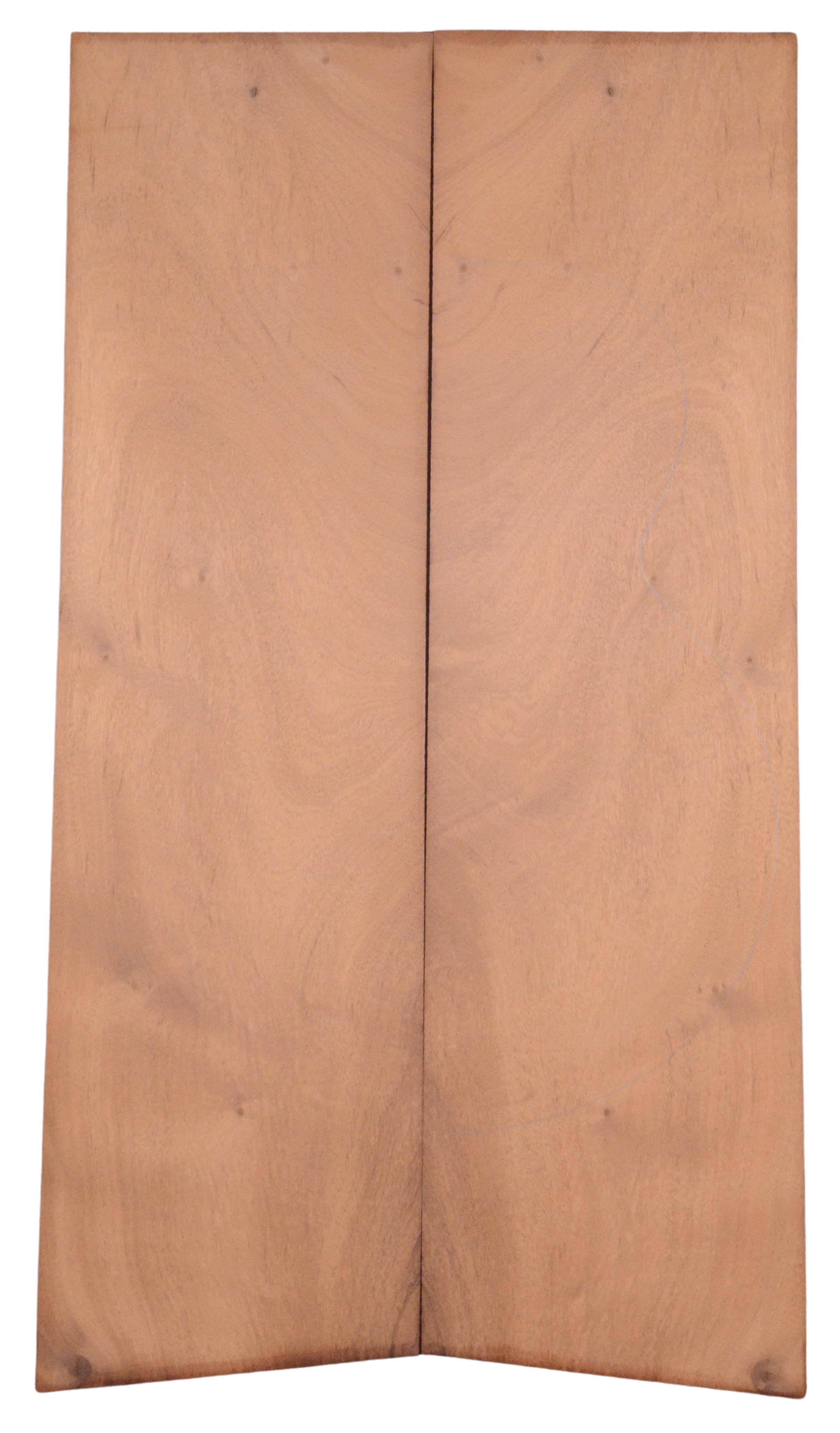 Mahogany (Sinker) GuitarBack2pcATC L026234.G.083