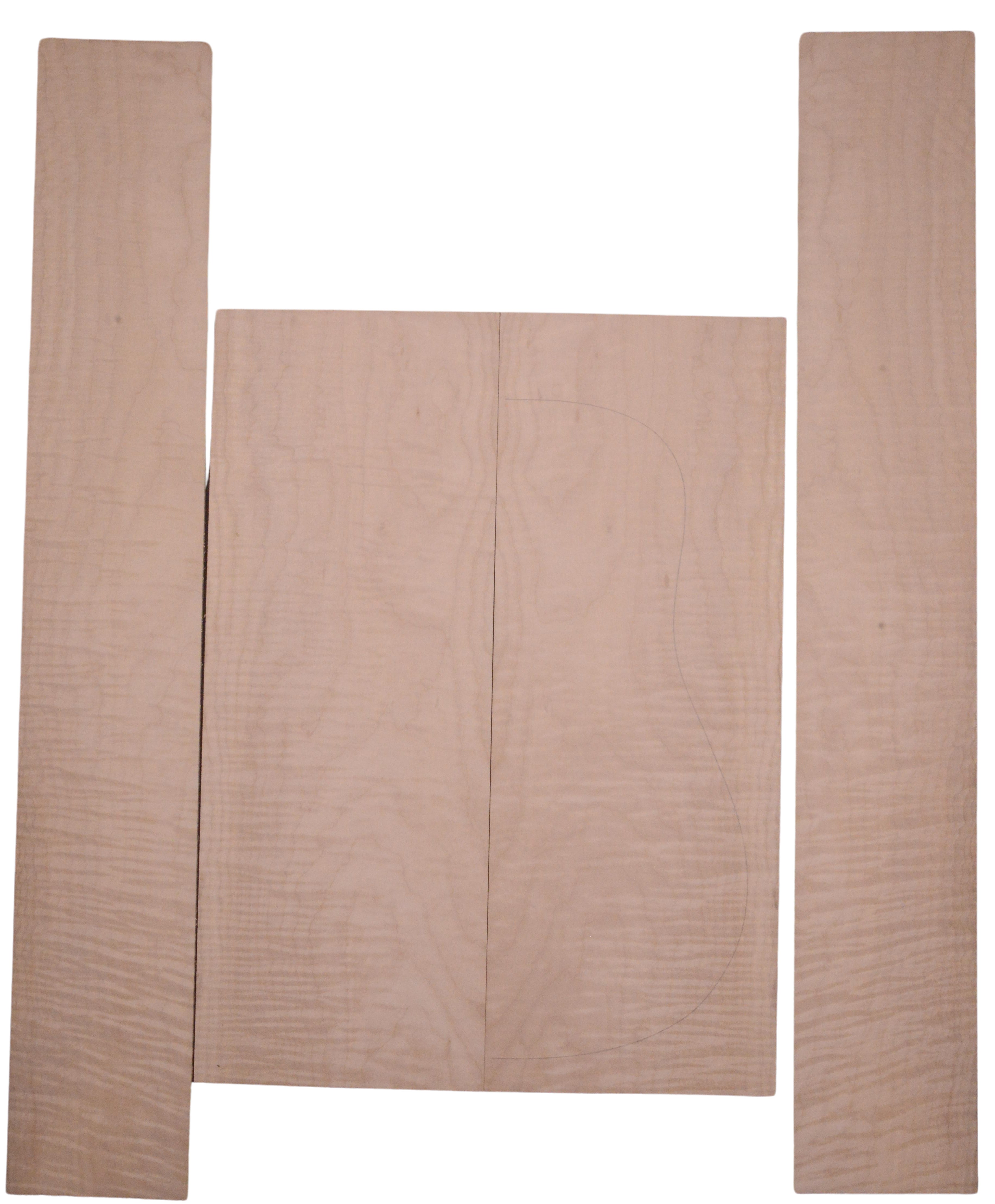 Maple (Big Leaf) GuitarSet4pcATC L026235.G.016