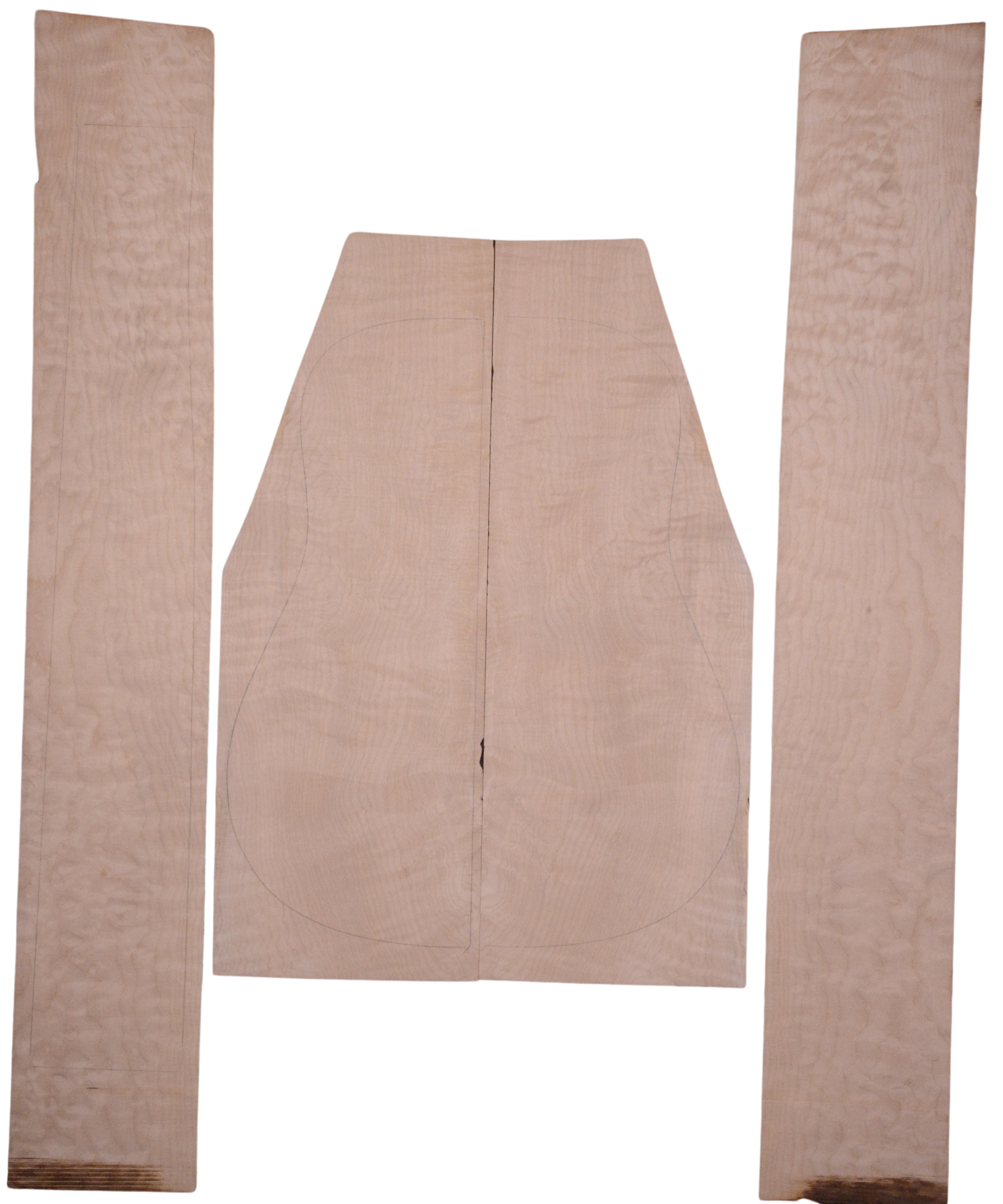 Maple (Big Leaf) GuitarSet4pcATC L026235.G.017