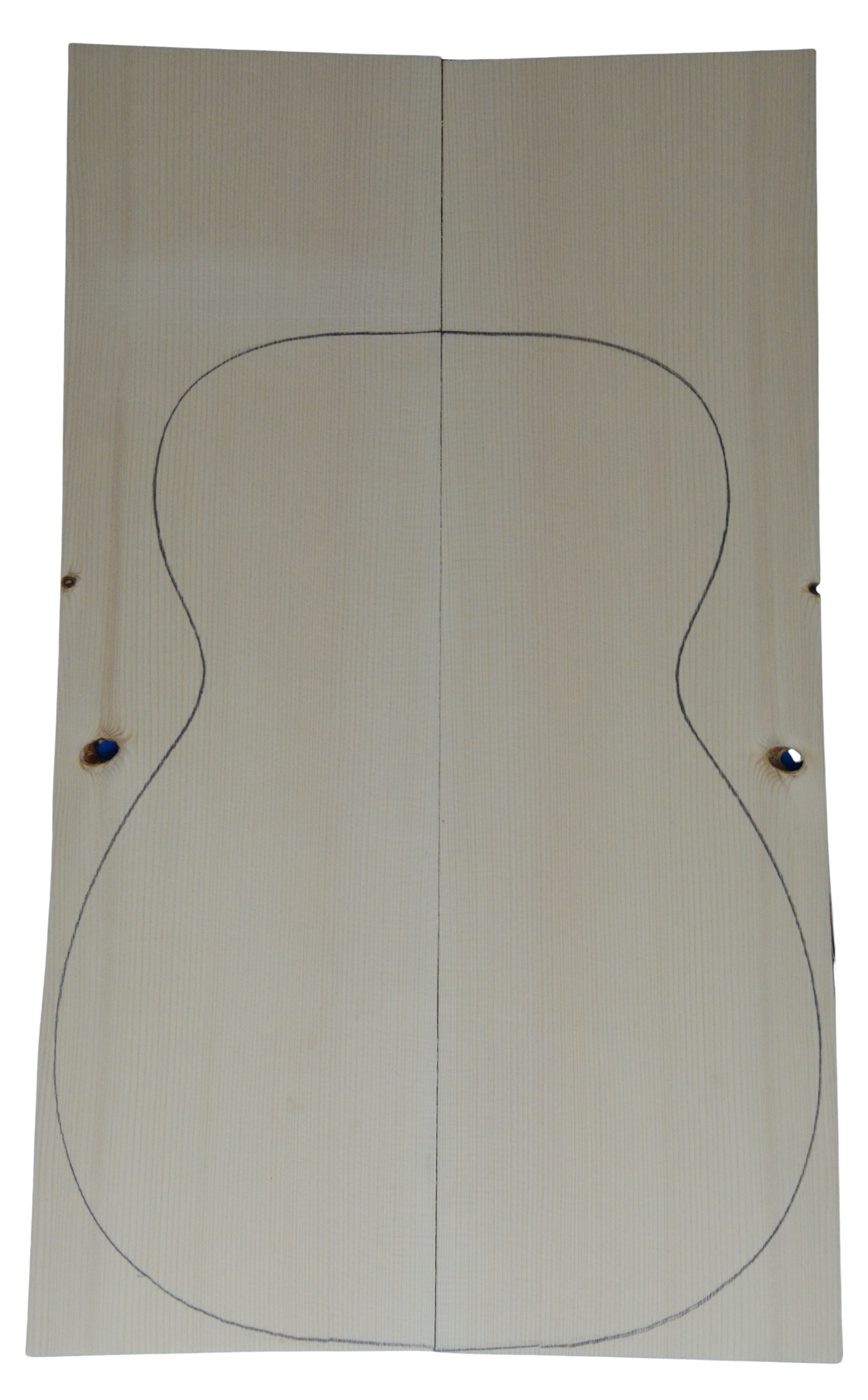 Spruce (Red) GuitarSoundboard L026346.G.073