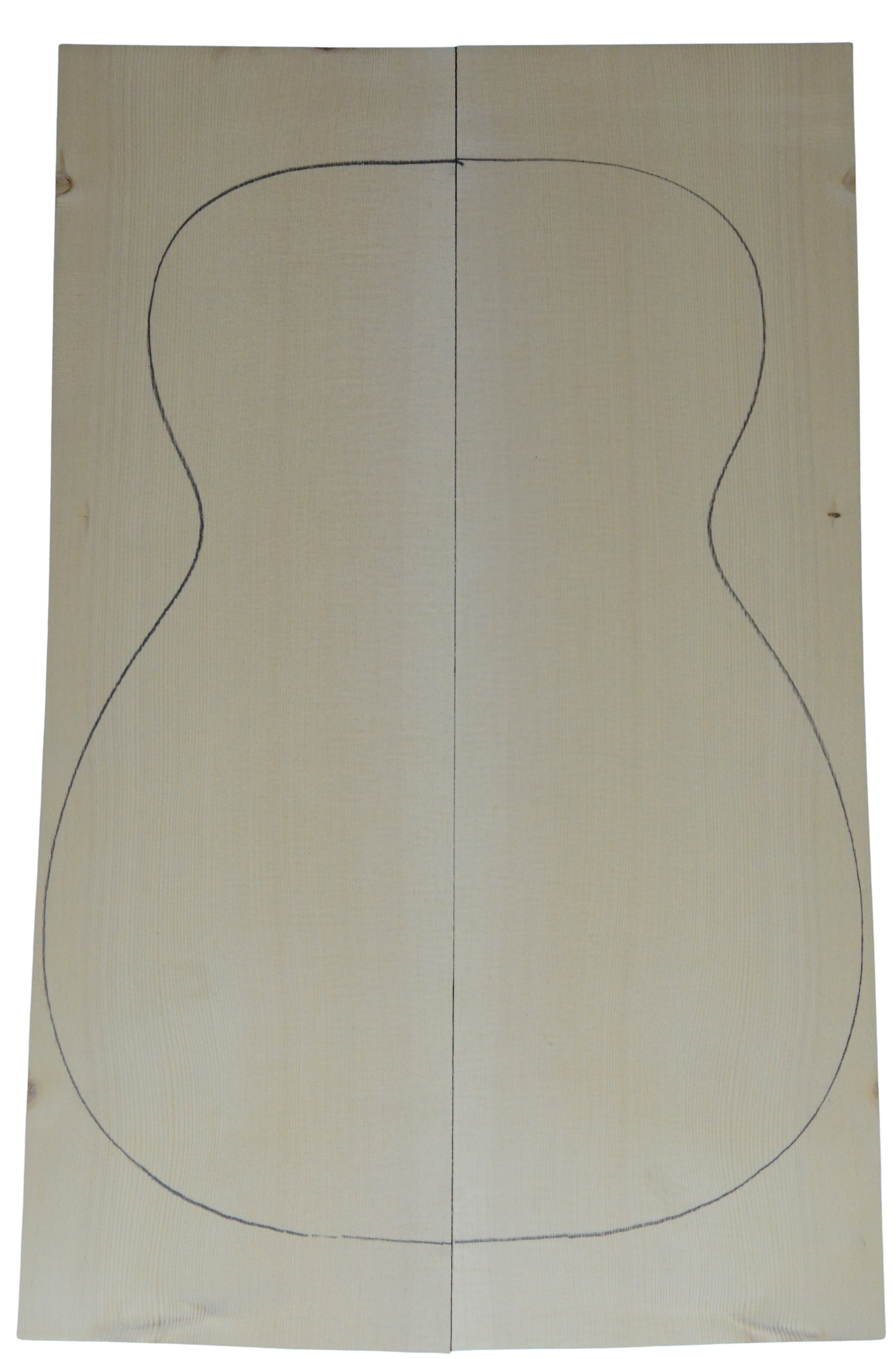 Spruce (Red) GuitarSoundboard L026346.G.090