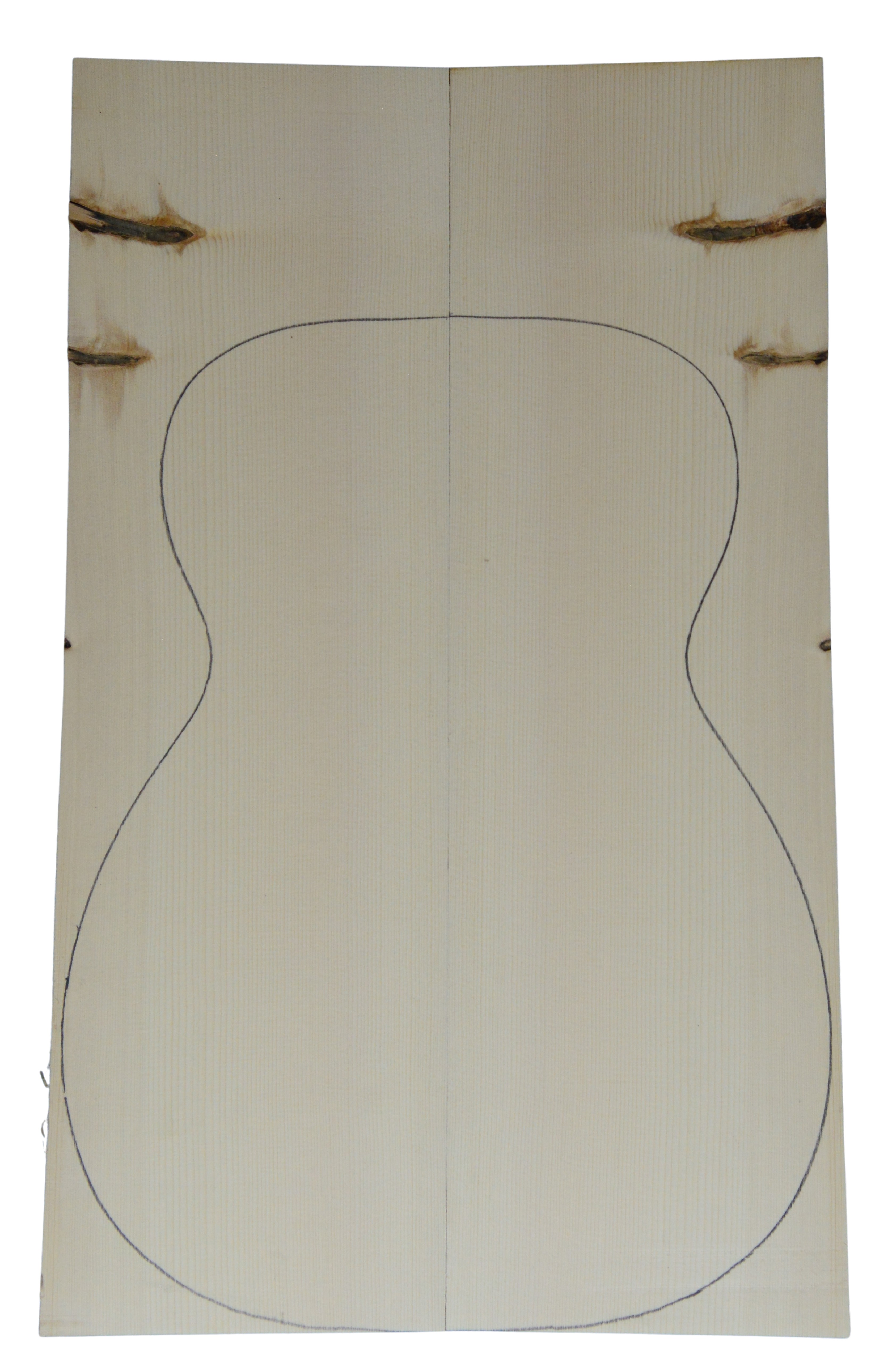 Spruce (Red) GuitarSoundboard L026346.G.097