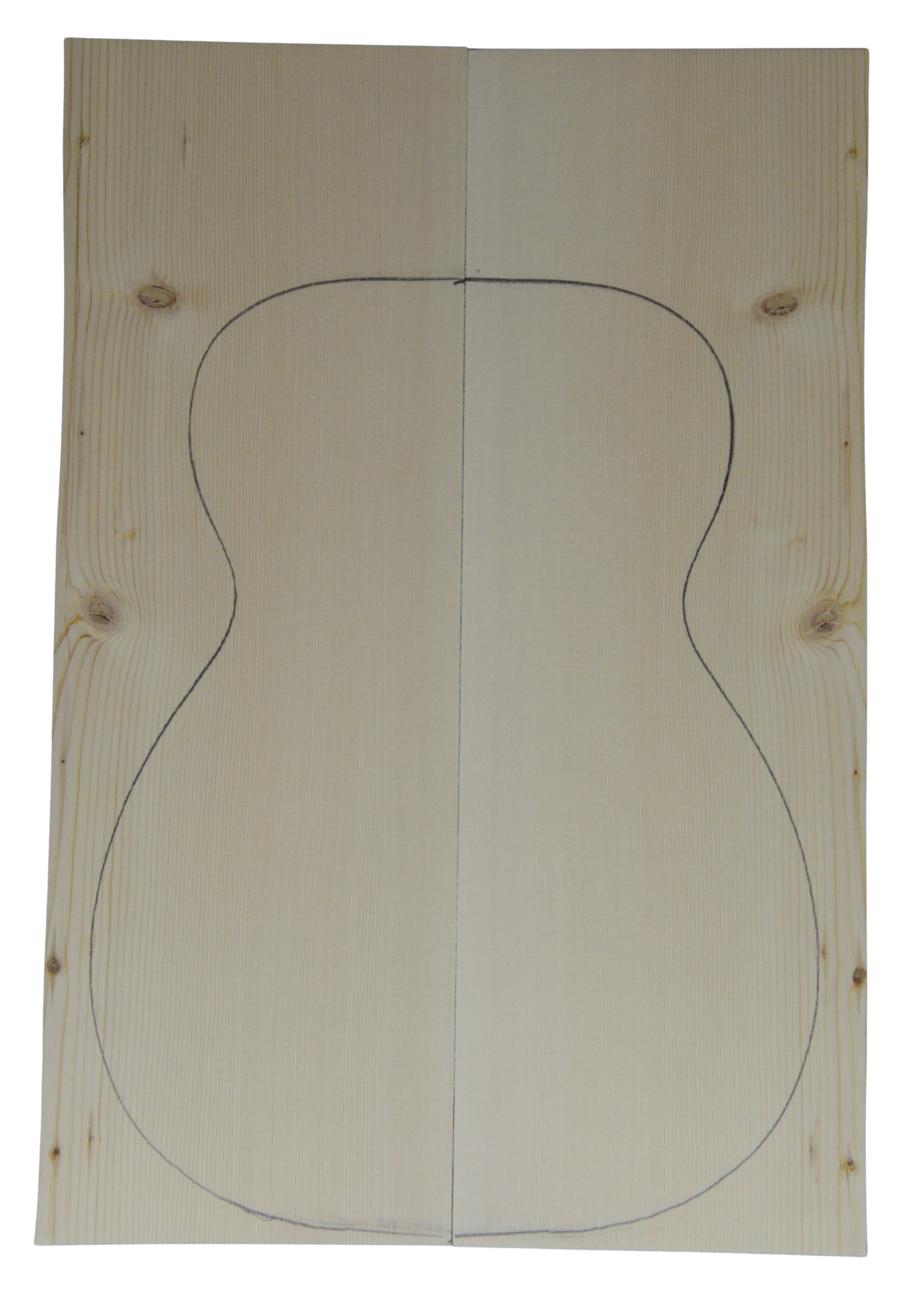 Spruce (Red) GuitarSoundboard L026346.G.103