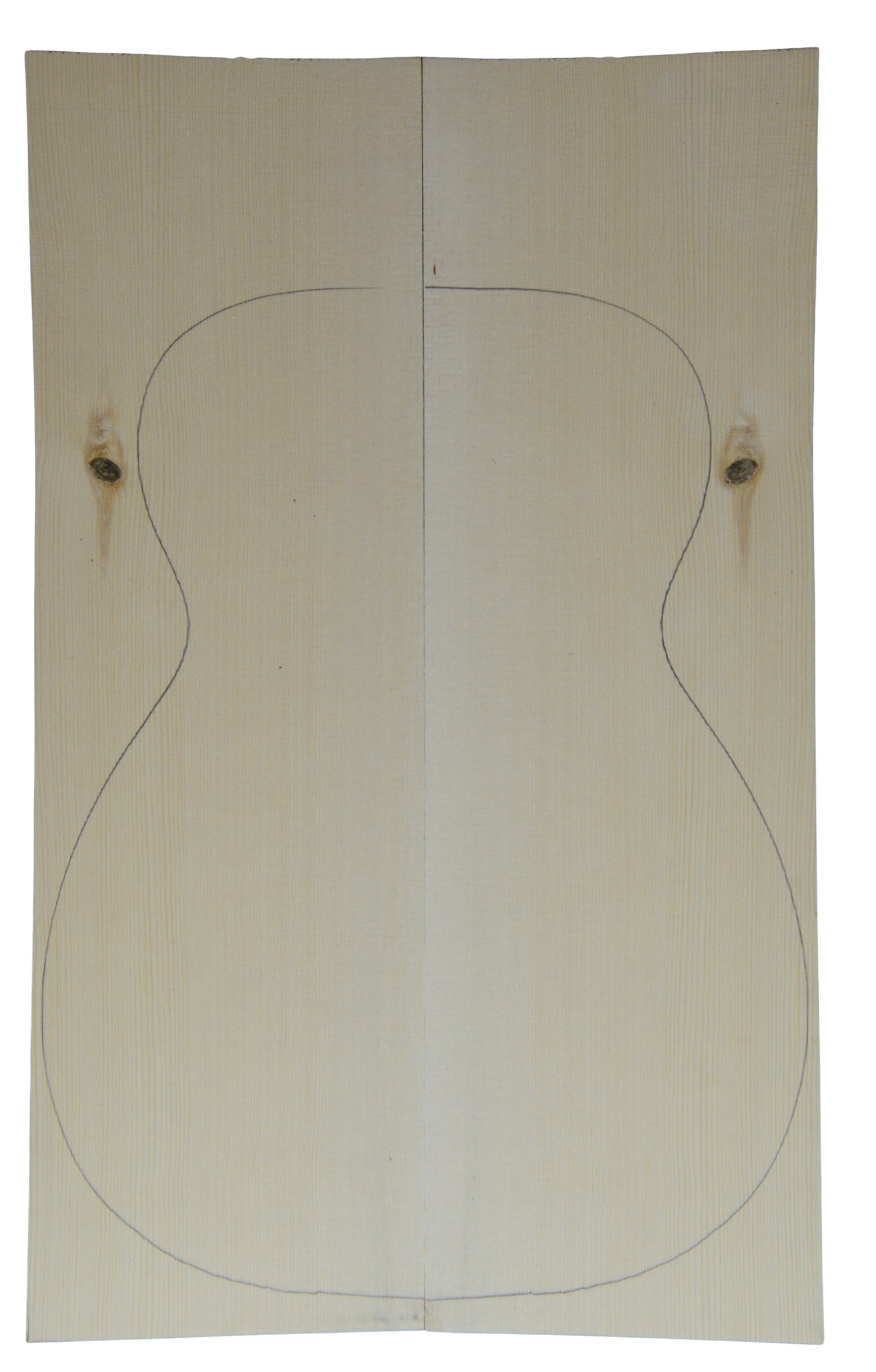 Spruce (Red) GuitarSoundboard L026346.G.105