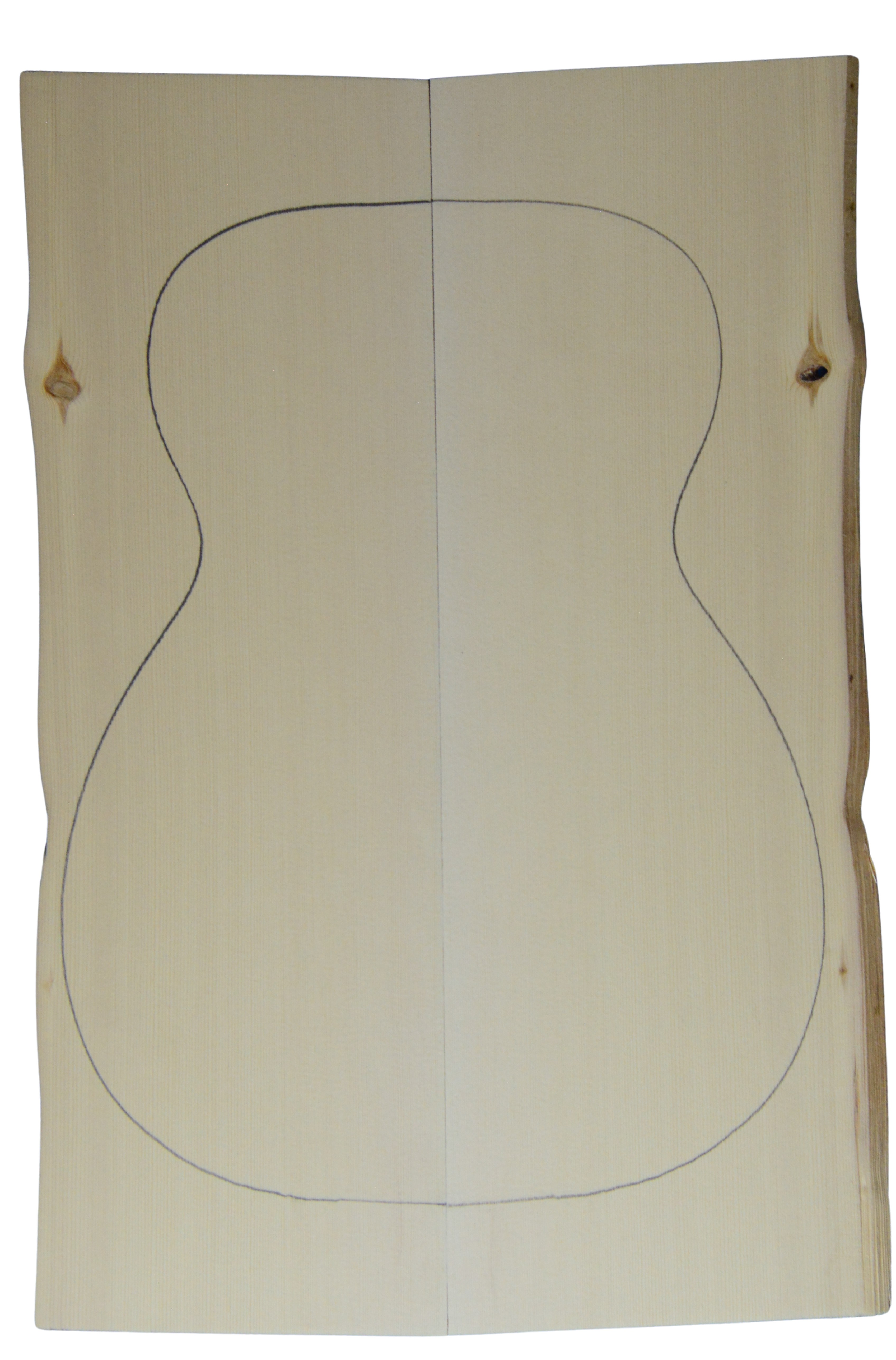 Spruce (Red) GuitarSoundboard L026346.G.110