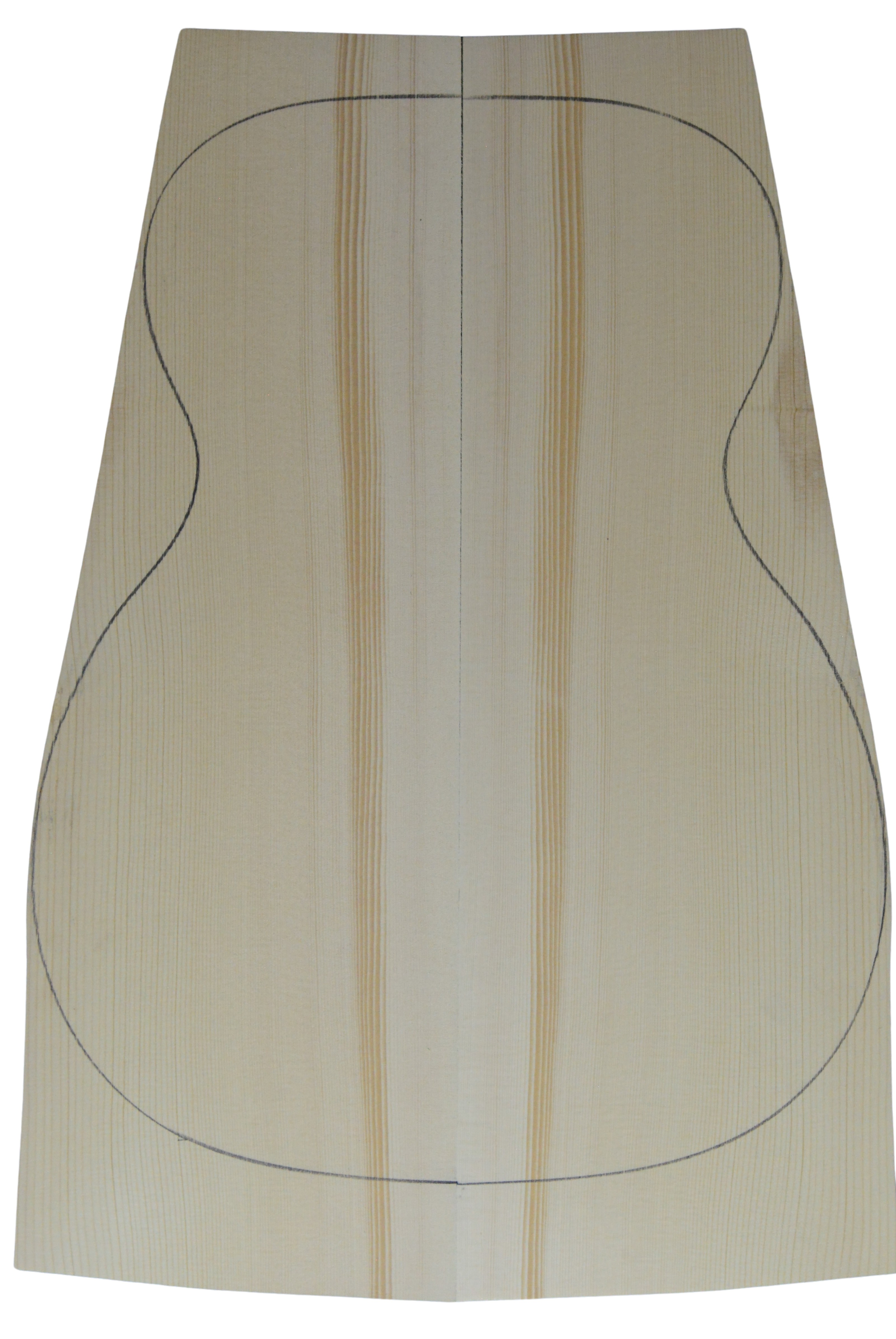 Spruce (Red) GuitarSoundboard L026346.G.125