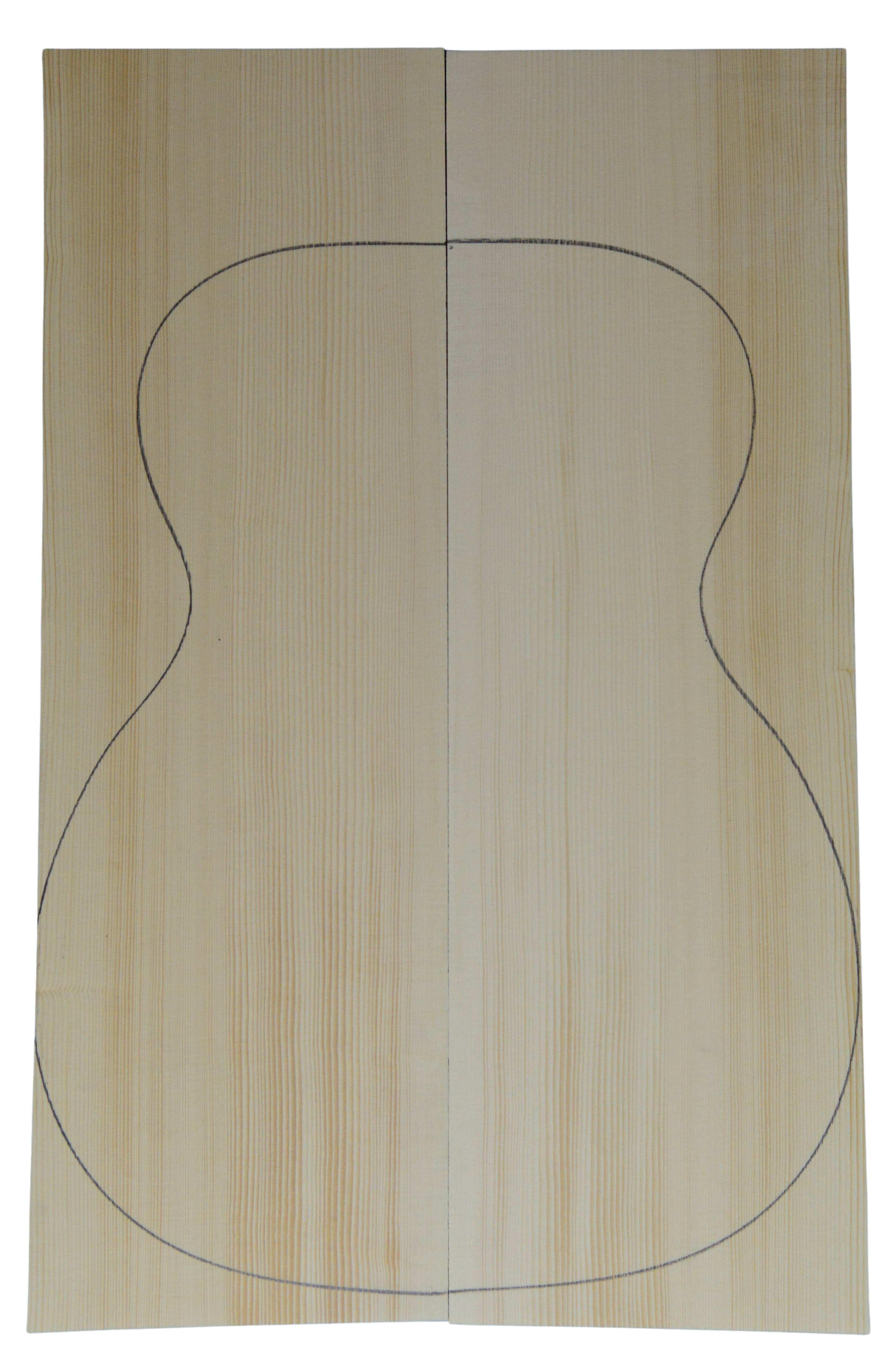 Spruce (Red) GuitarSoundboard L026346.G.126