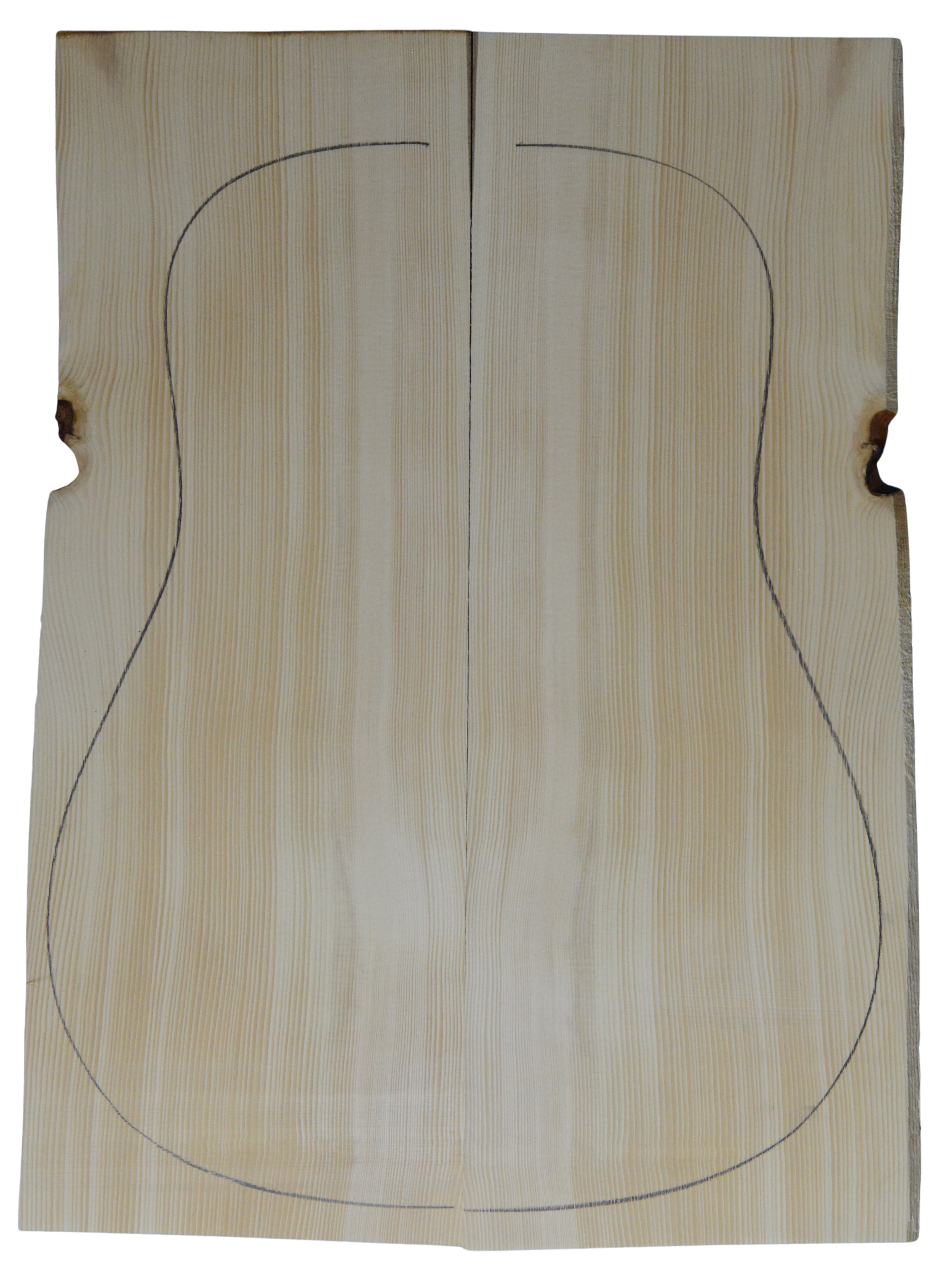 Spruce (Red) GuitarSoundboard L026346.G.158