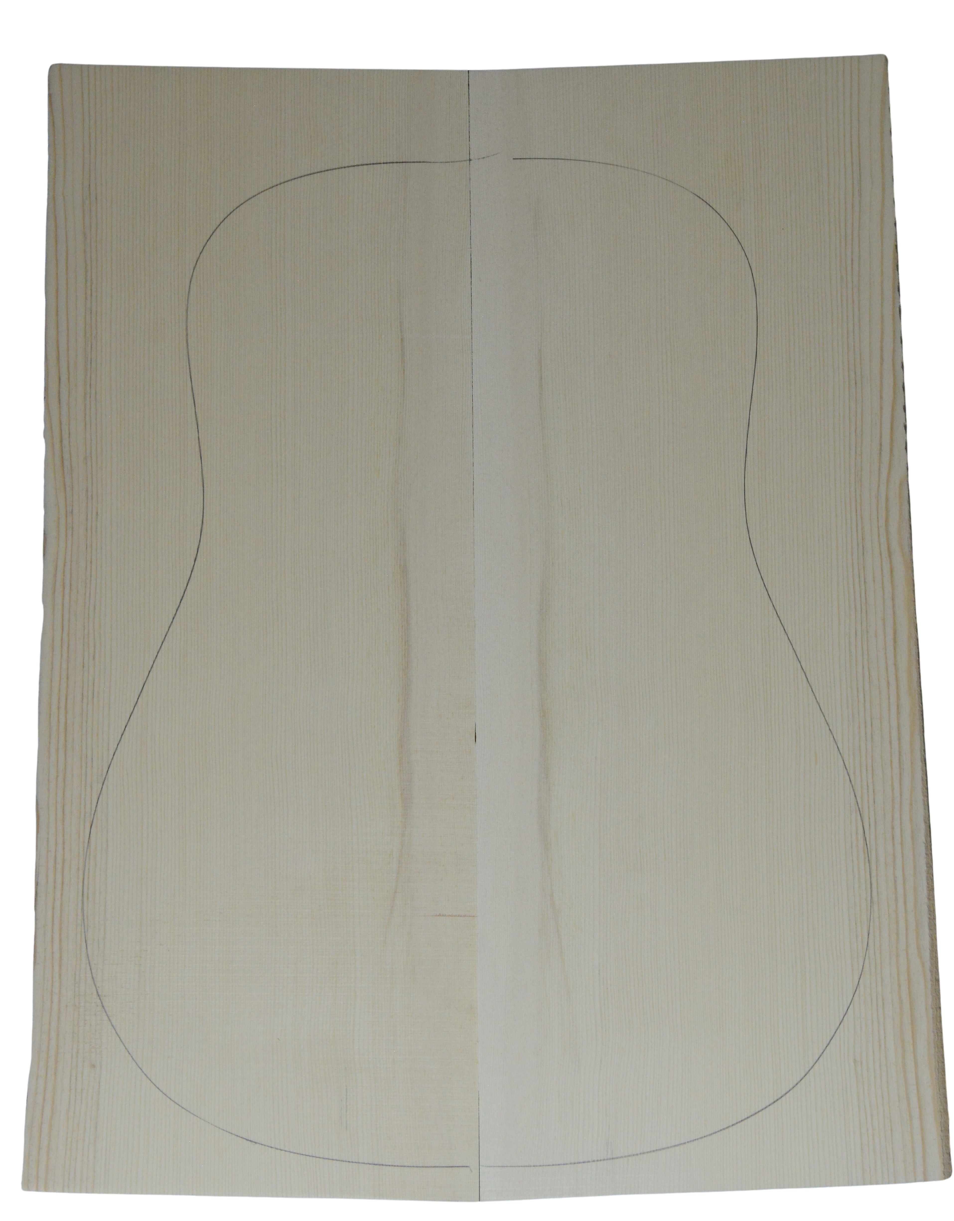 Spruce (Red) GuitarSoundboard L026346.G.166