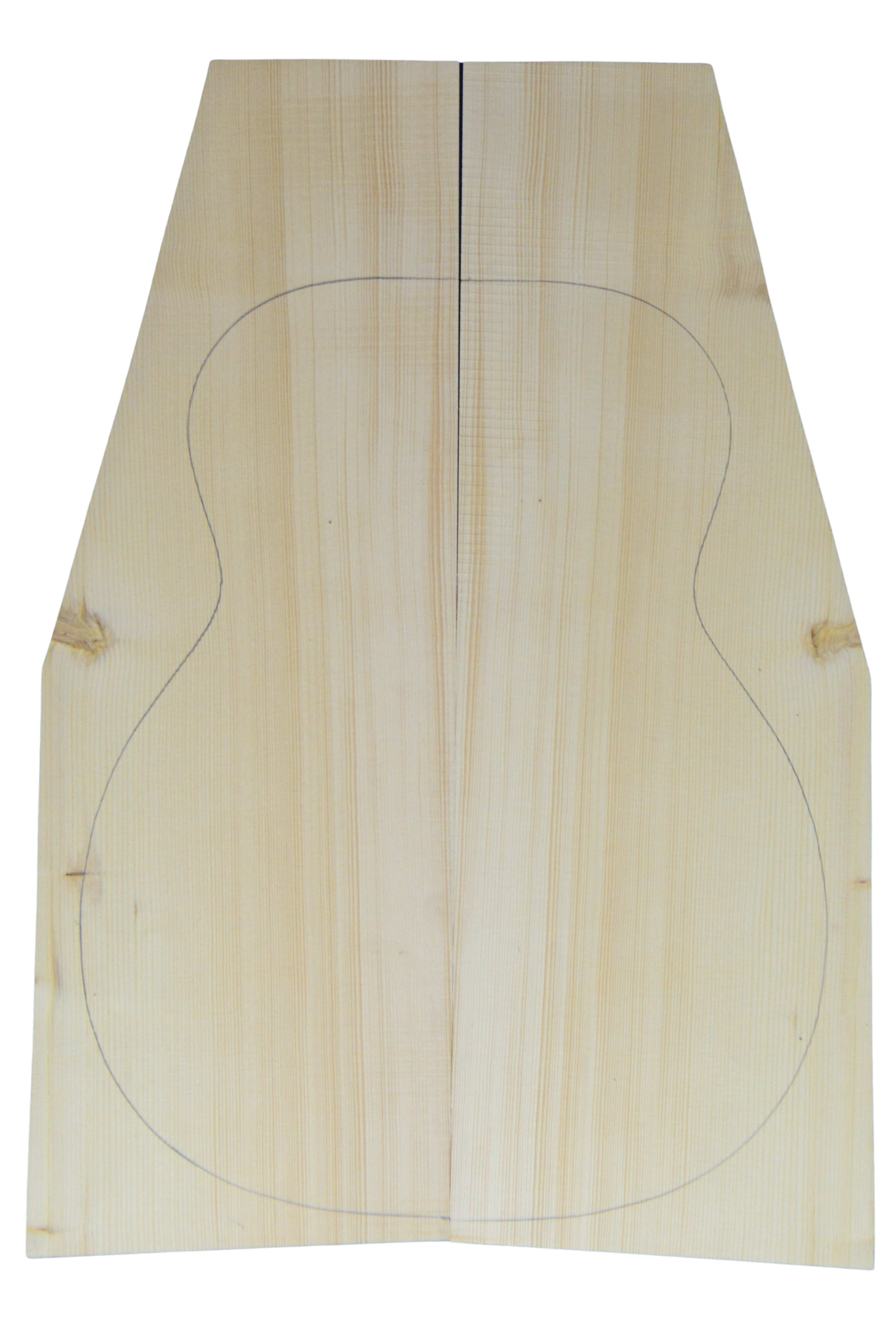 Spruce (Red) GuitarSoundboard L026346.G.458