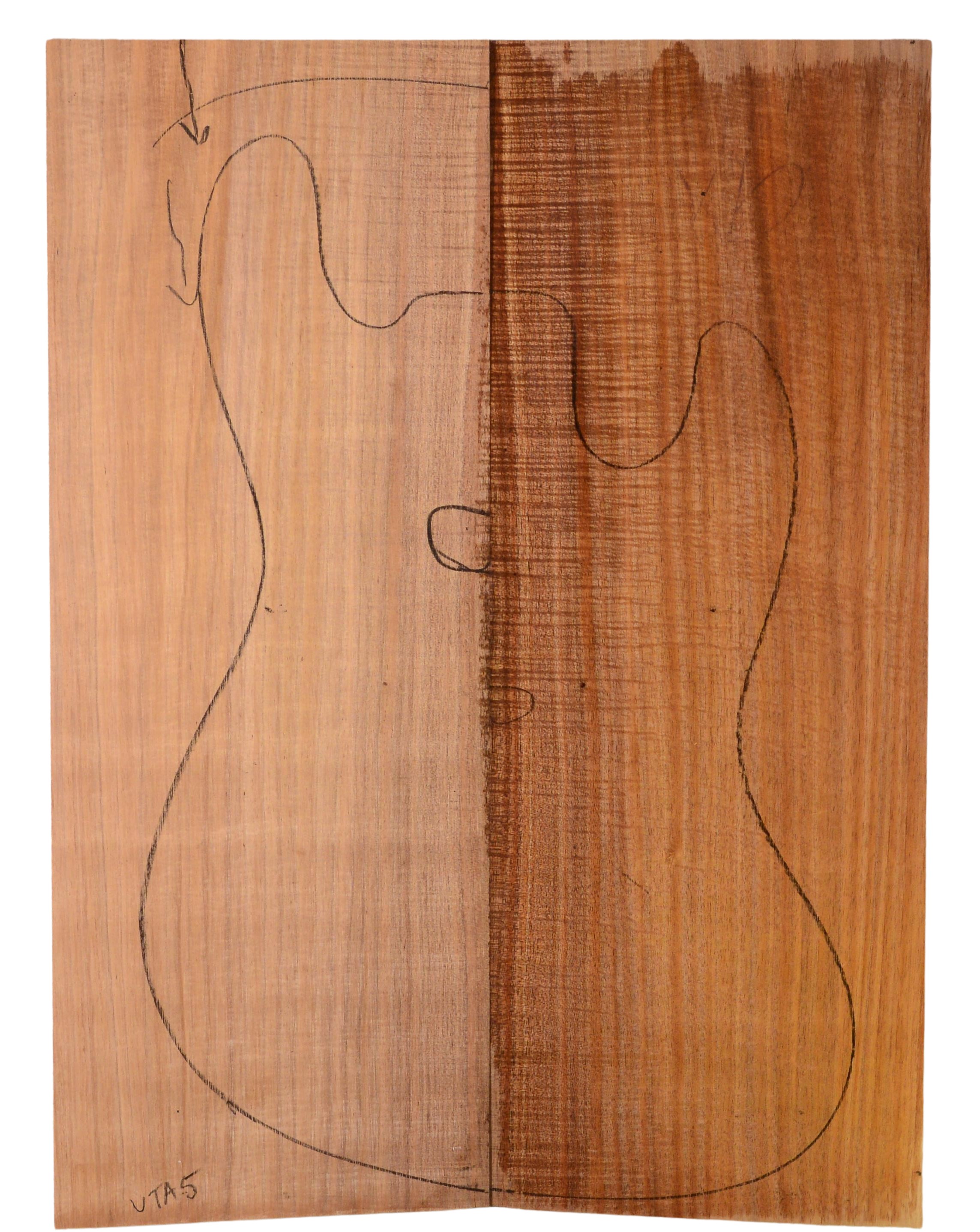 Blackwood (Tasmanian) GuitarSolidBodyTopATC L15519.G.006