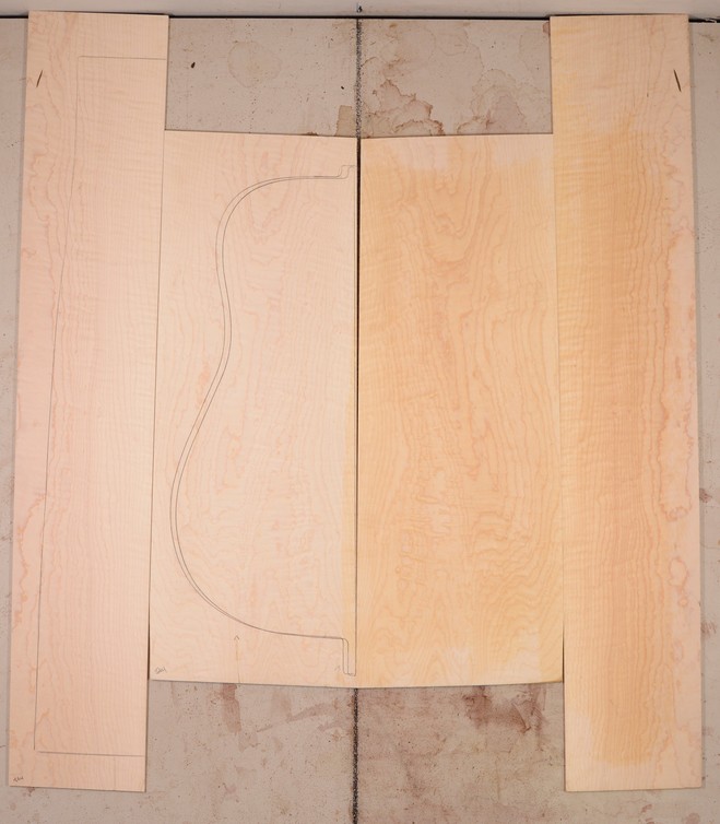 Maple (Hard) GuitarSet4pcATC L22961.G.002