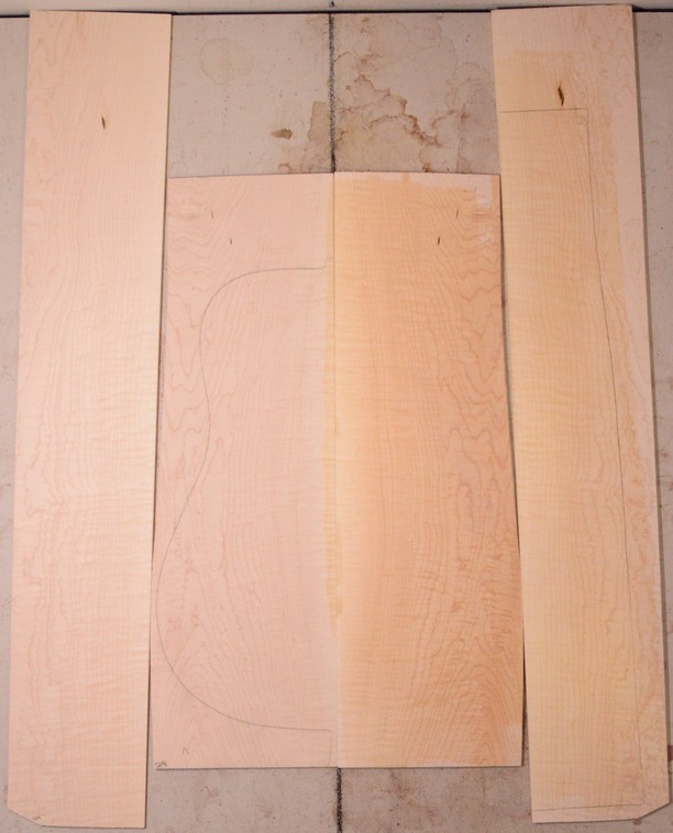 Maple (Hard) GuitarSet4pcATC L22961.G.009