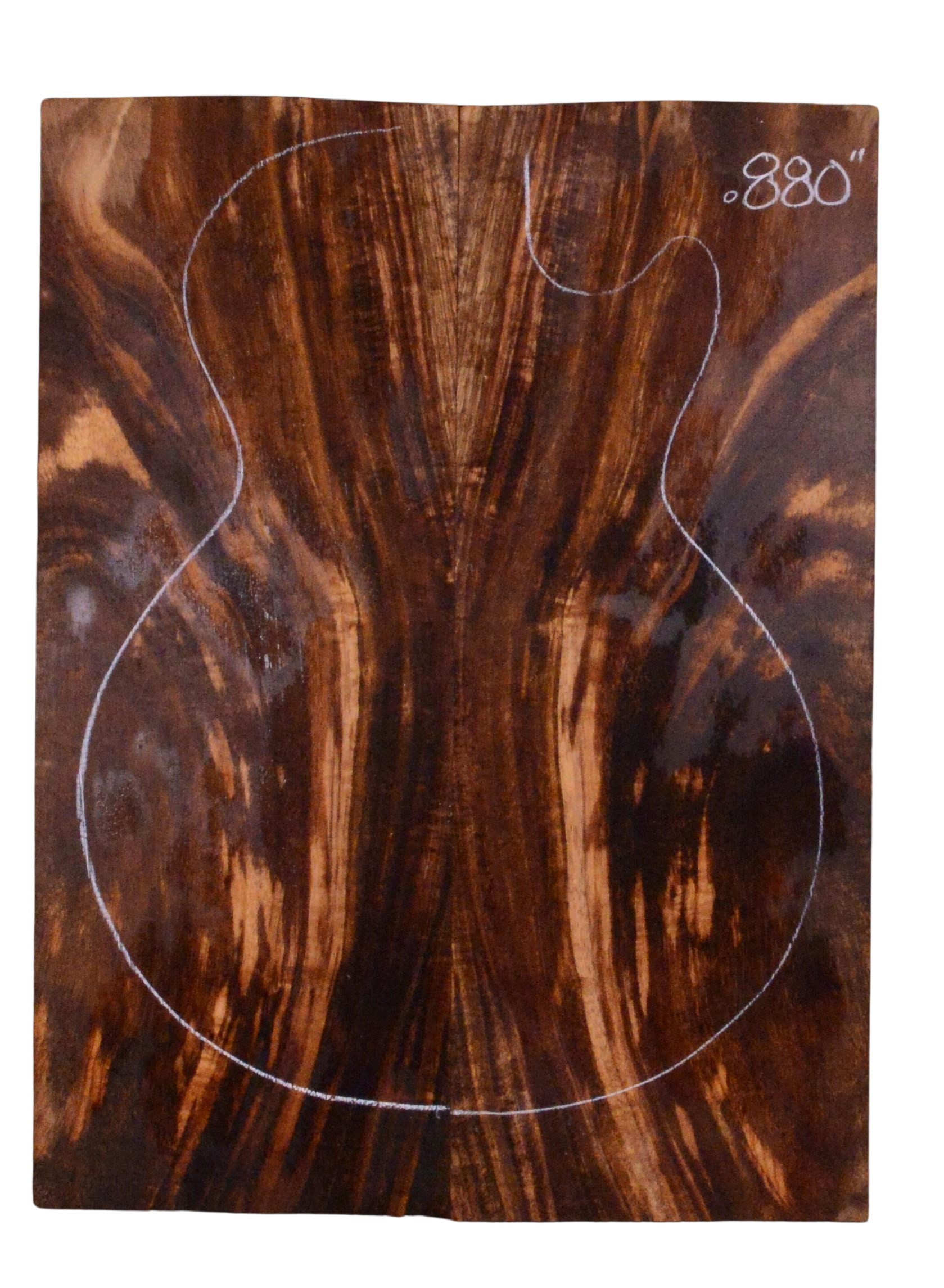 Koa GuitarSolidBodyTopATC L23991.G.010