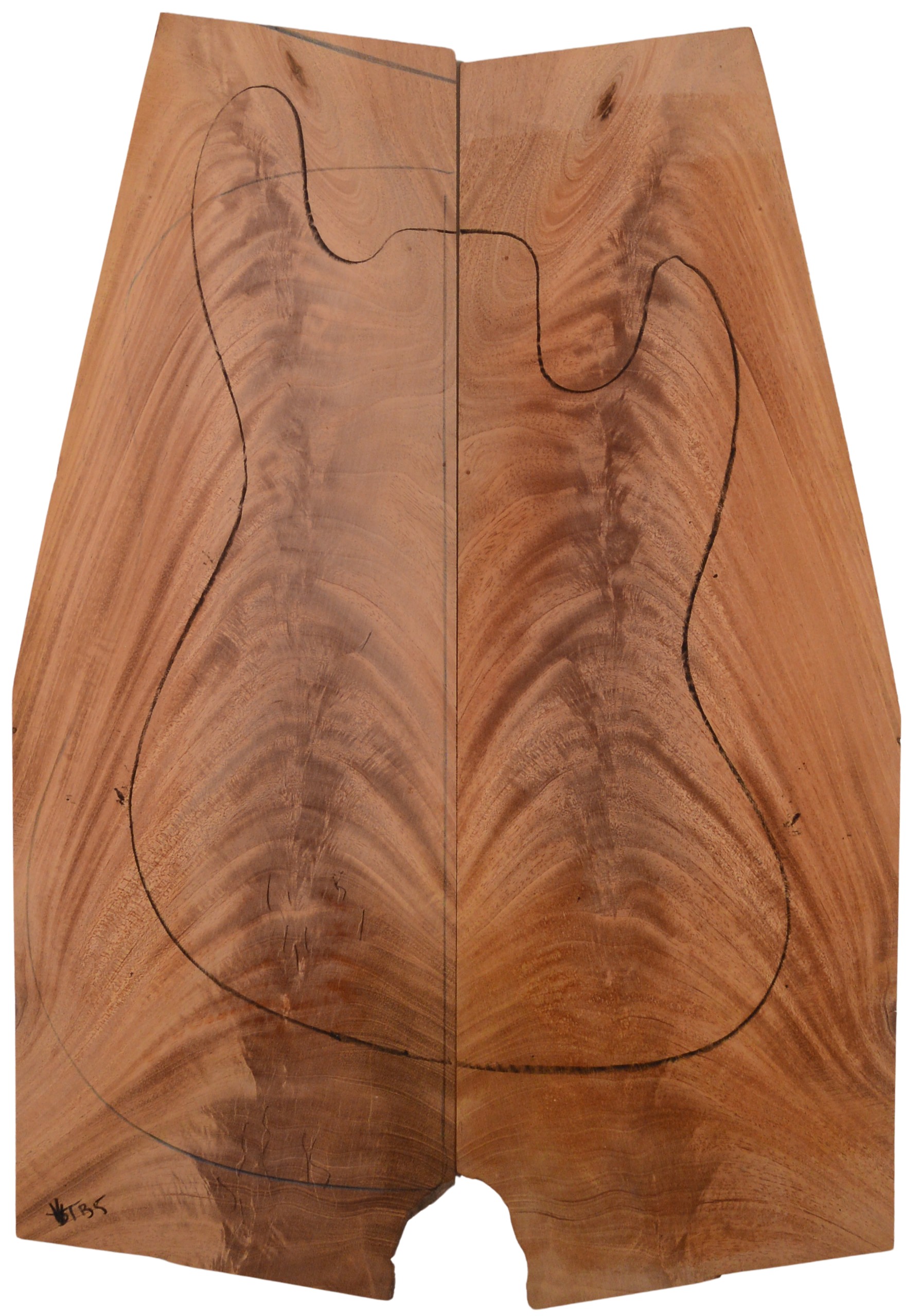 Mahogany (Sinker) GuitarSolidBodyTopATC M15509.G.003