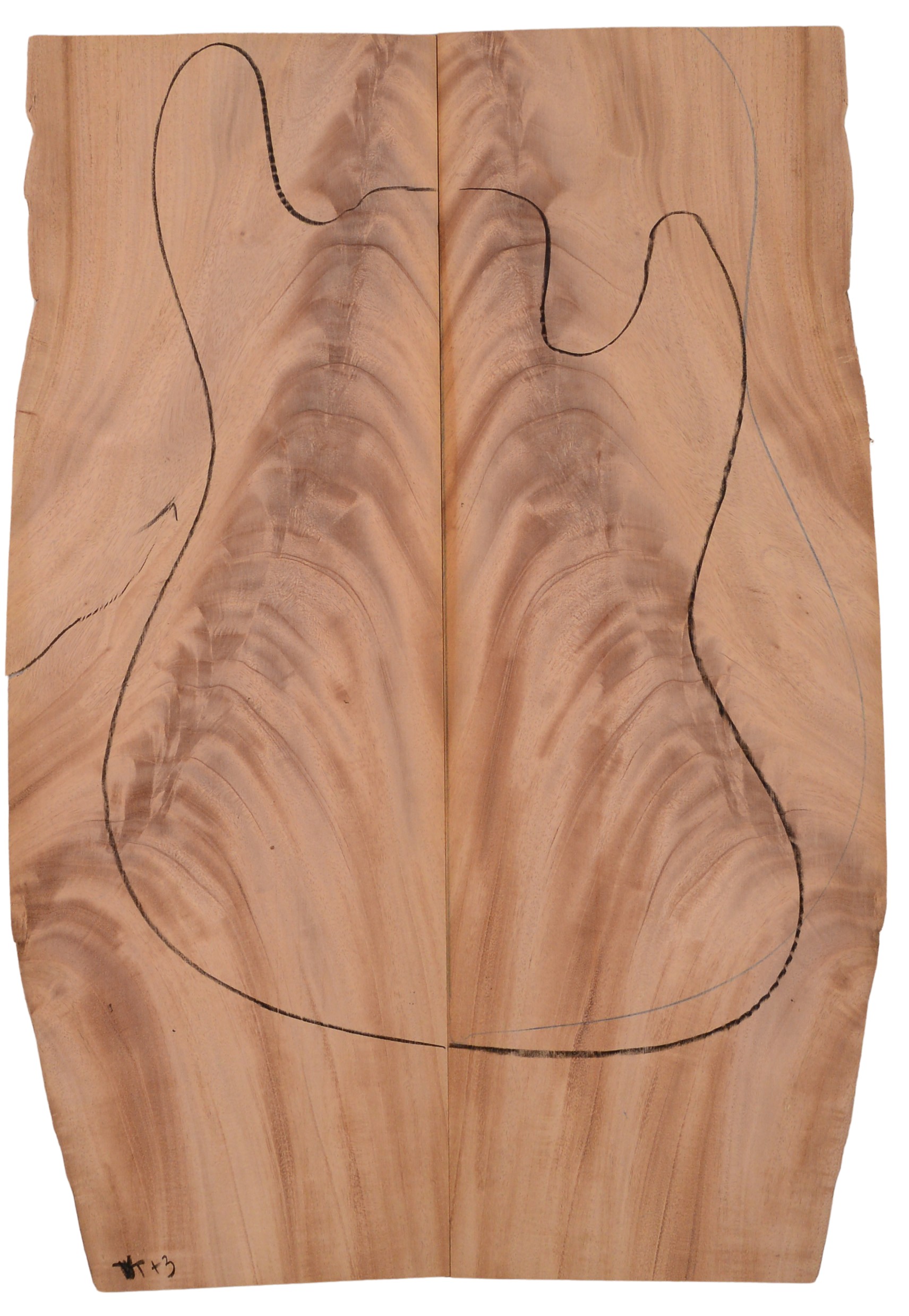 Mahogany (Sinker) GuitarSolidBodyTopATC M15509.G.004