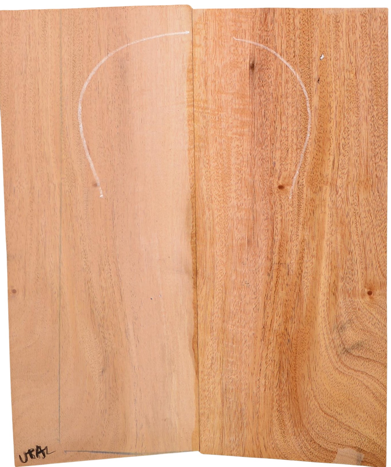 Mahogany (Sinker) UkeBack2pcATC M15509.G.208