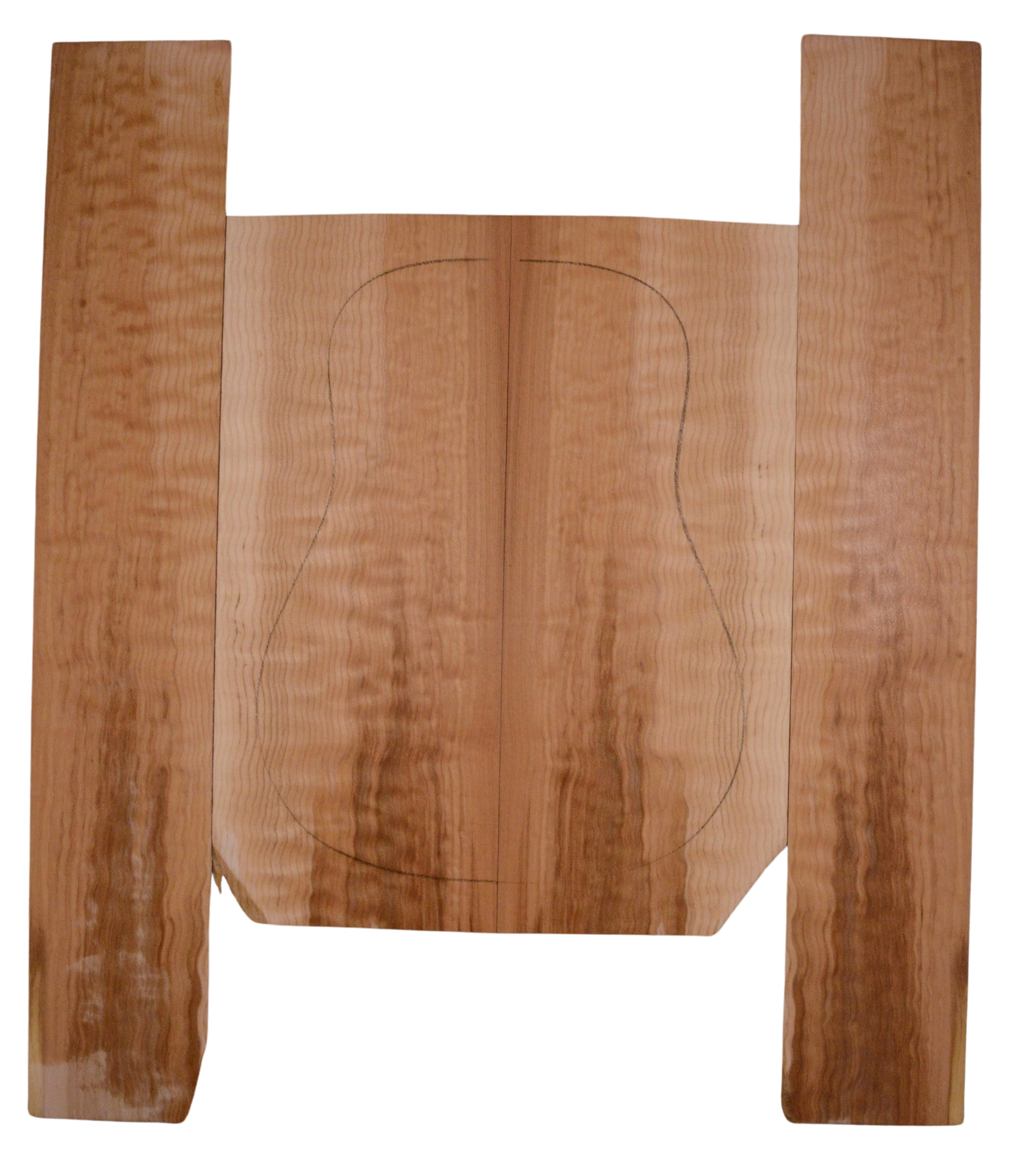 Maple (Big Leaf) GuitarSet4pcATC M3986.G.001