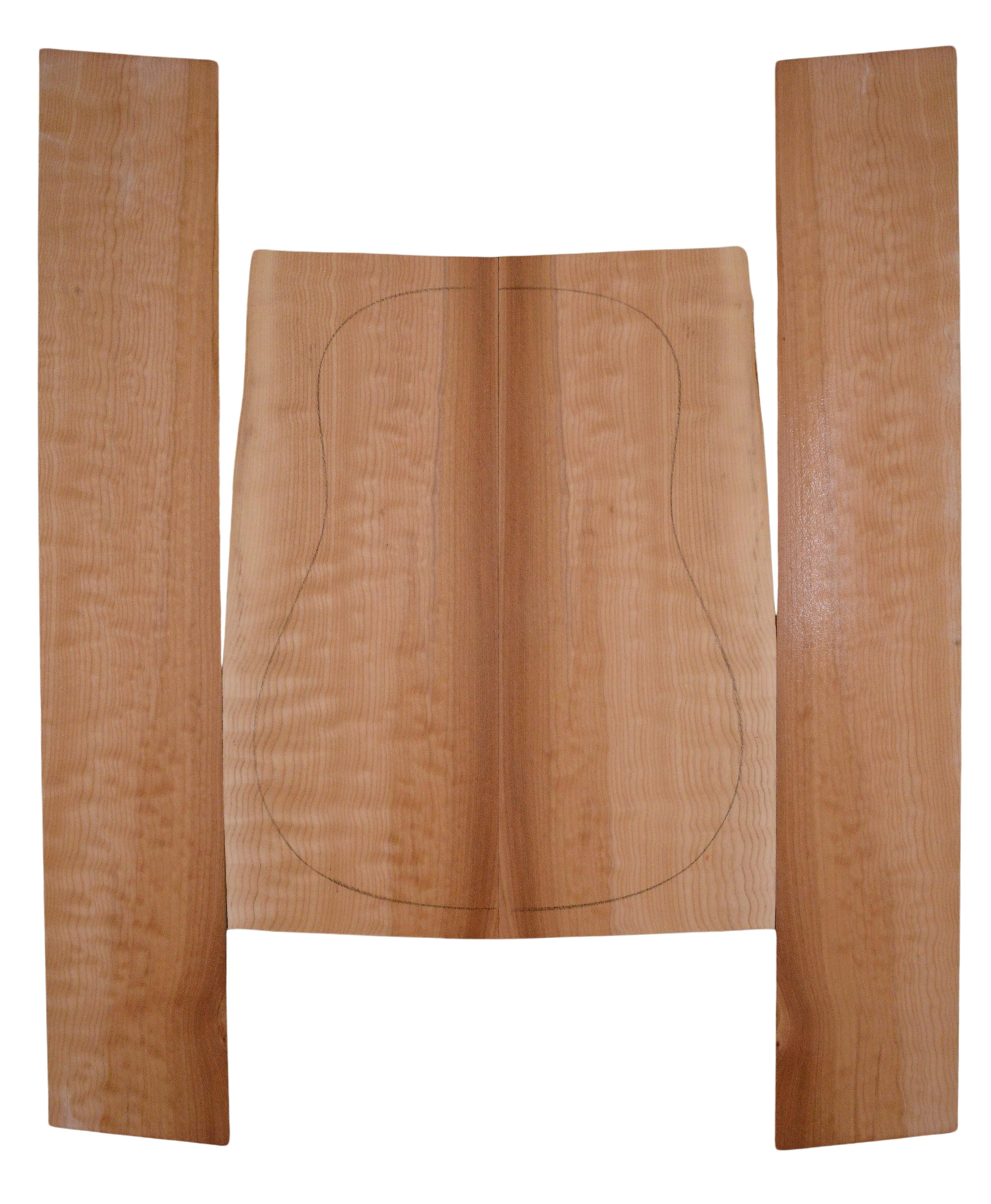 Maple (Big Leaf) GuitarSet4pcATC M3986.G.002