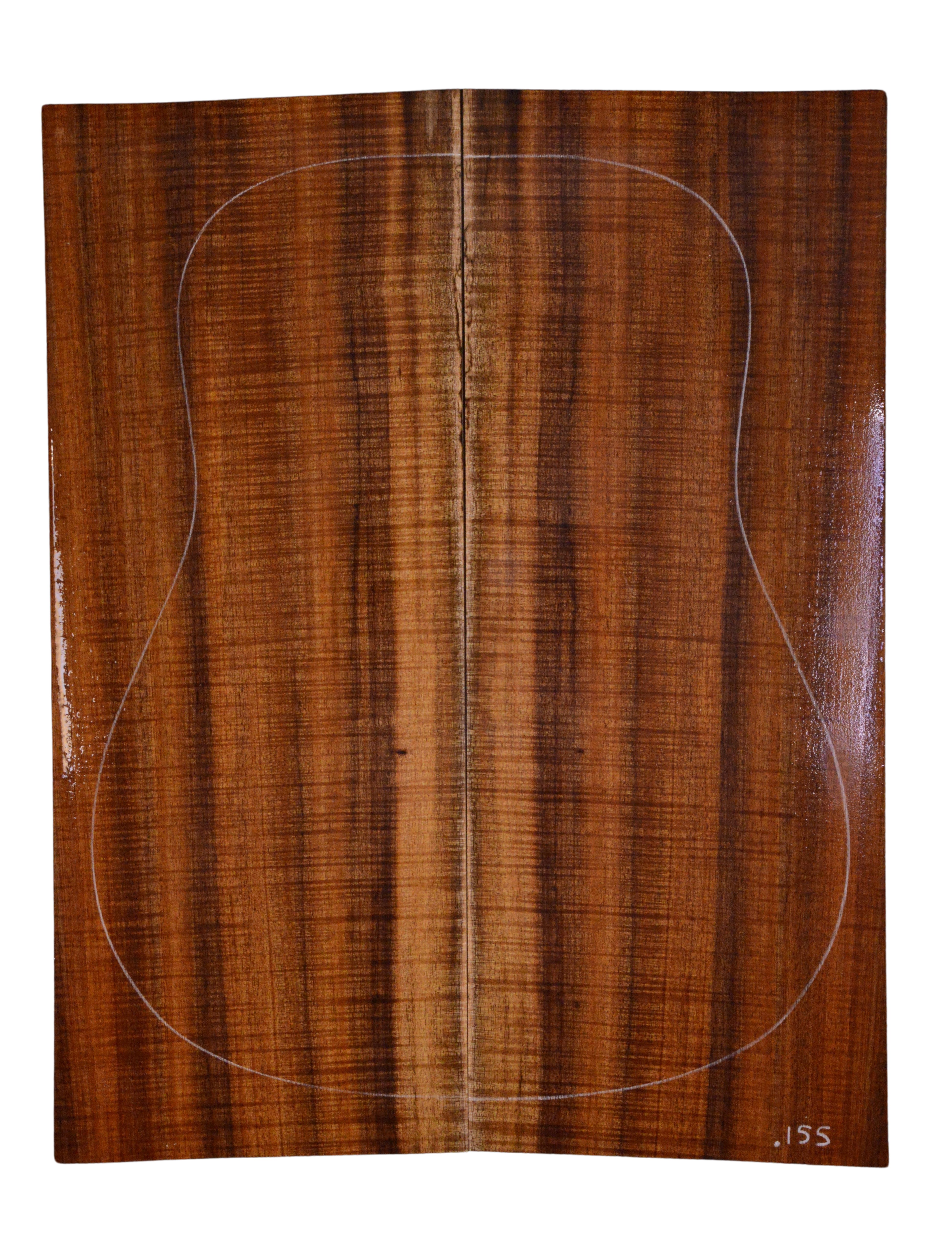 Blackwood (Tasmanian) GuitarBack2pcATC TAS23973.021