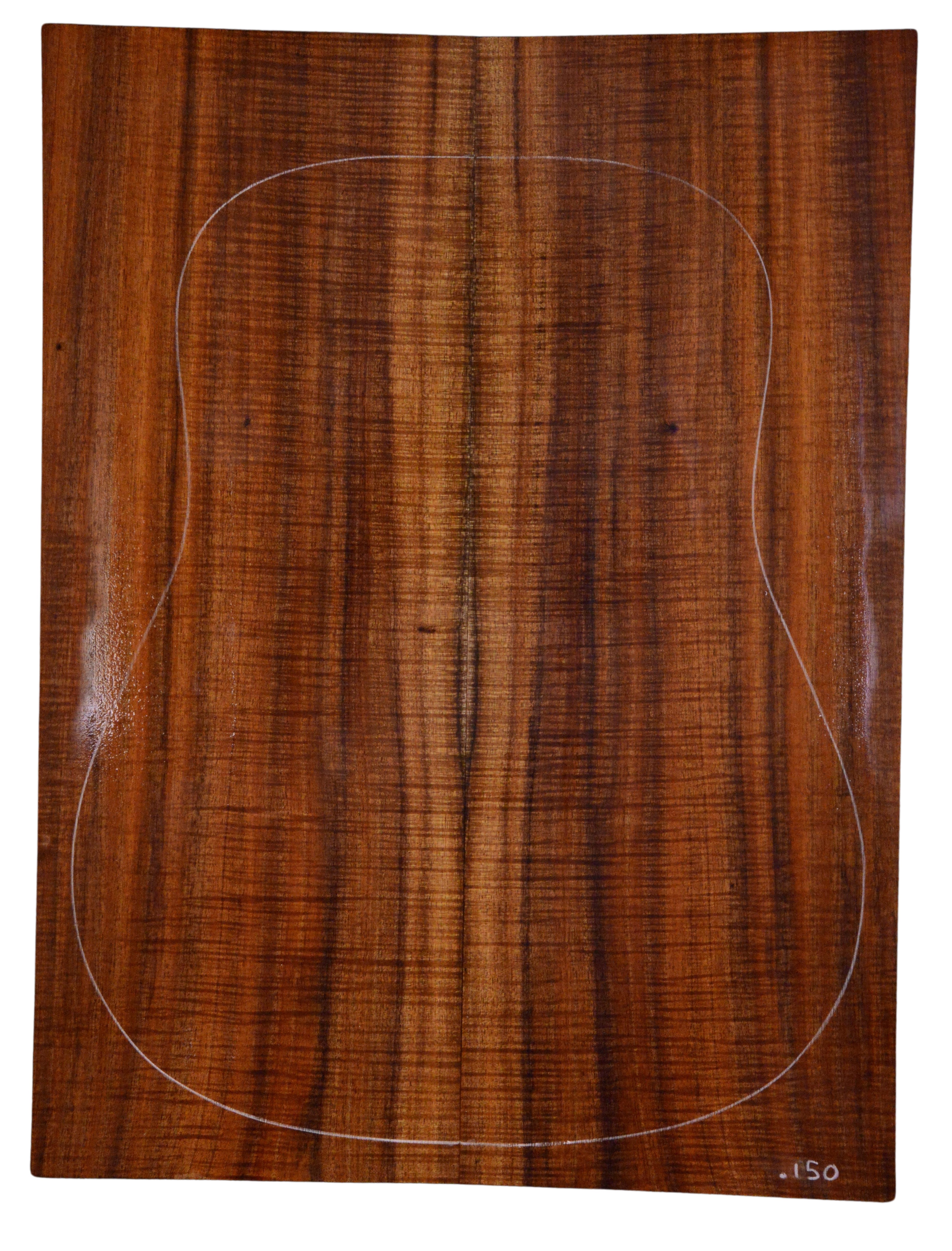 Blackwood (Tasmanian) GuitarBack2pcATC TAS23973.023