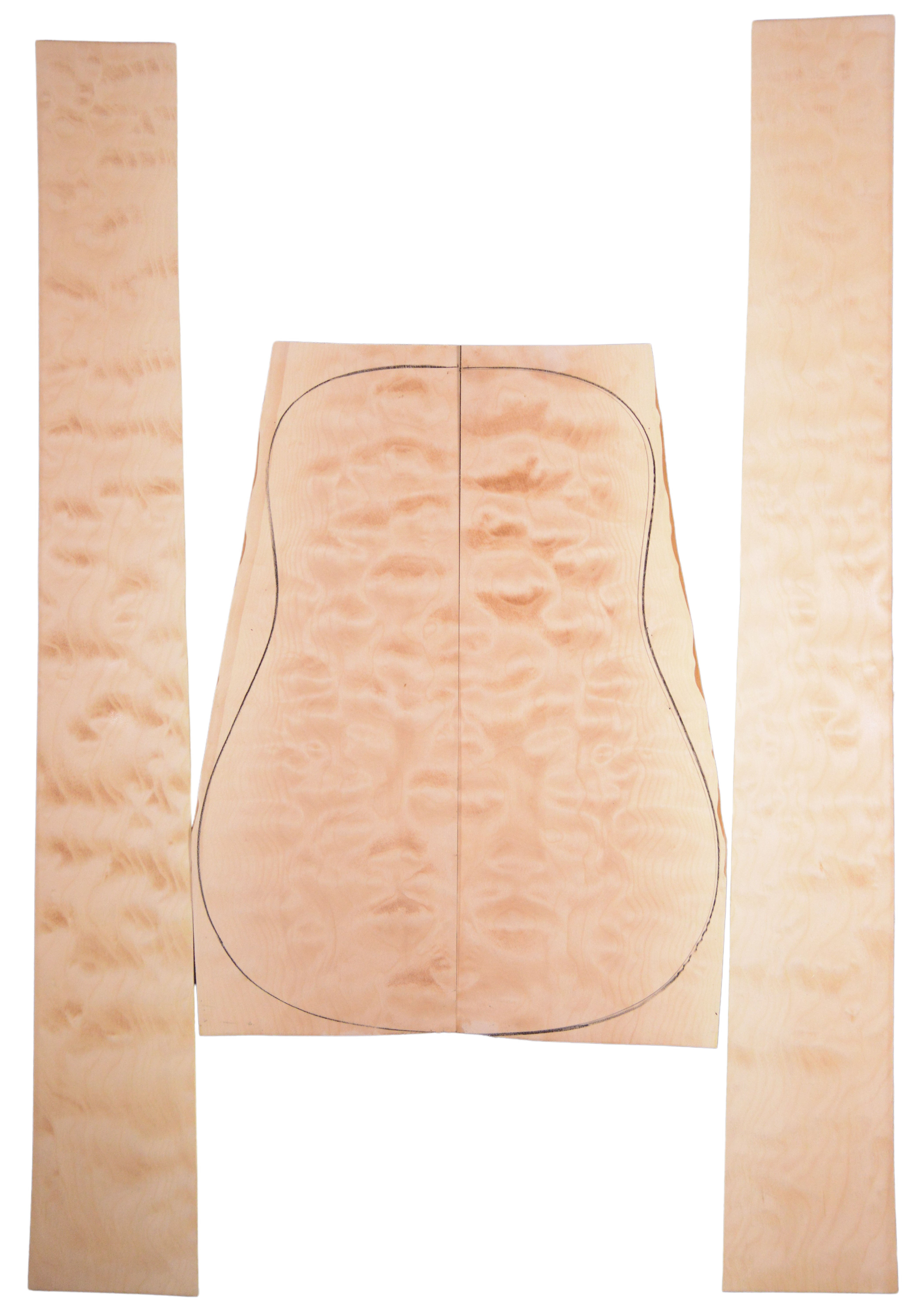 Maple (Big Leaf) GuitarSet4pcATC BLMMX.G.114