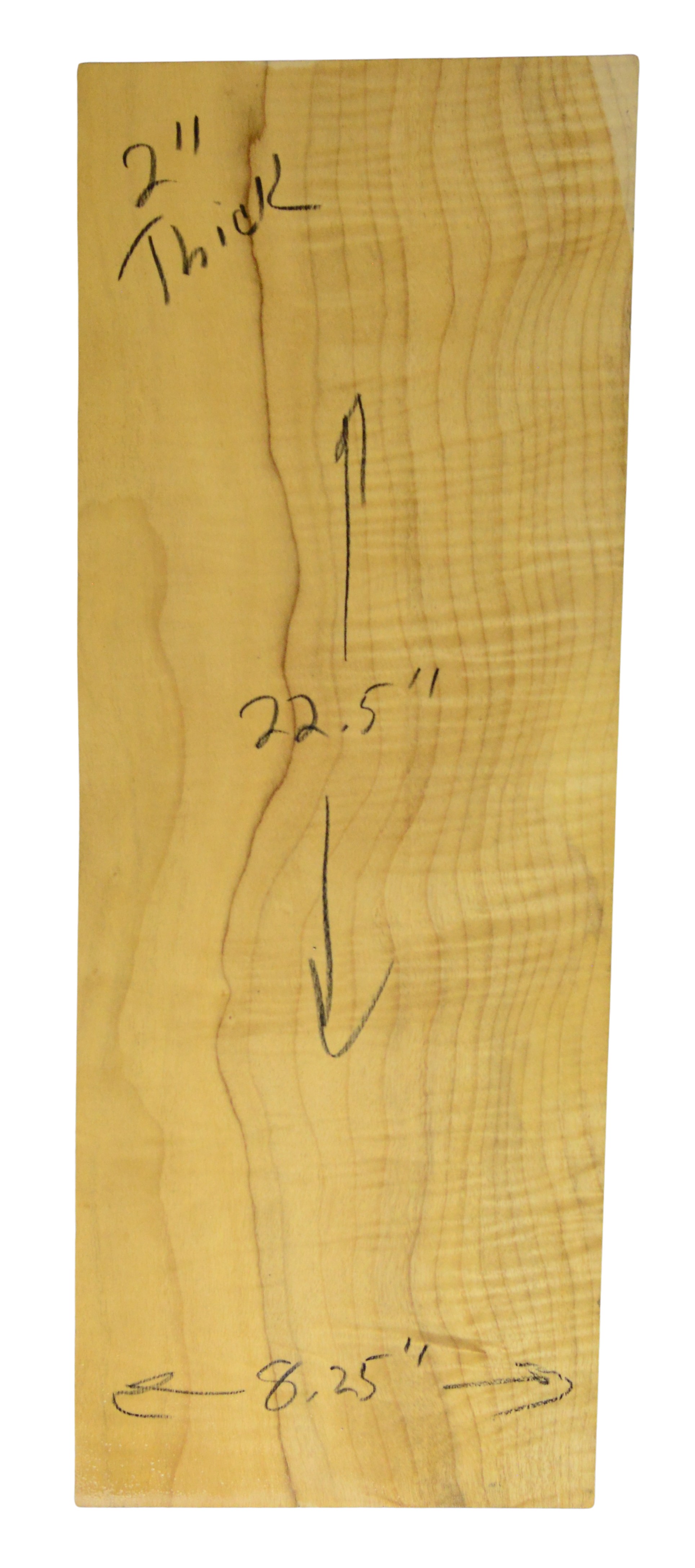 Myrtle (American) Guitar Back Billet L026351.G.010