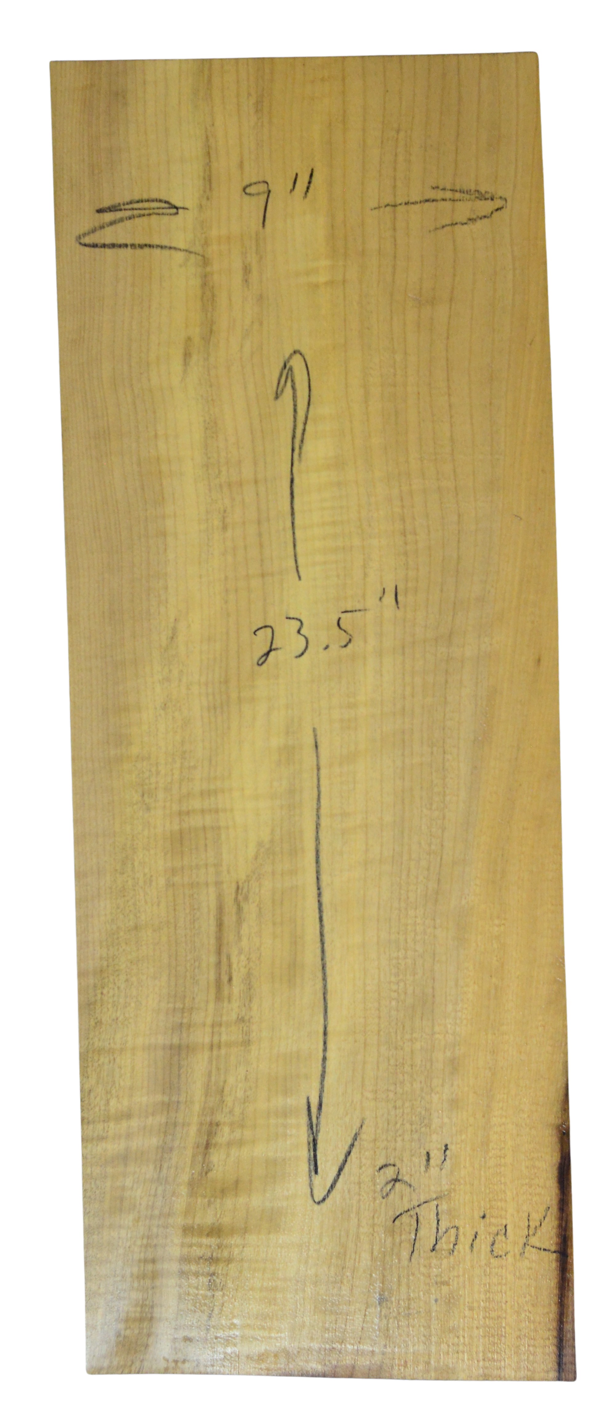 Myrtle (American) Guitar Back Billet L026351.G.013