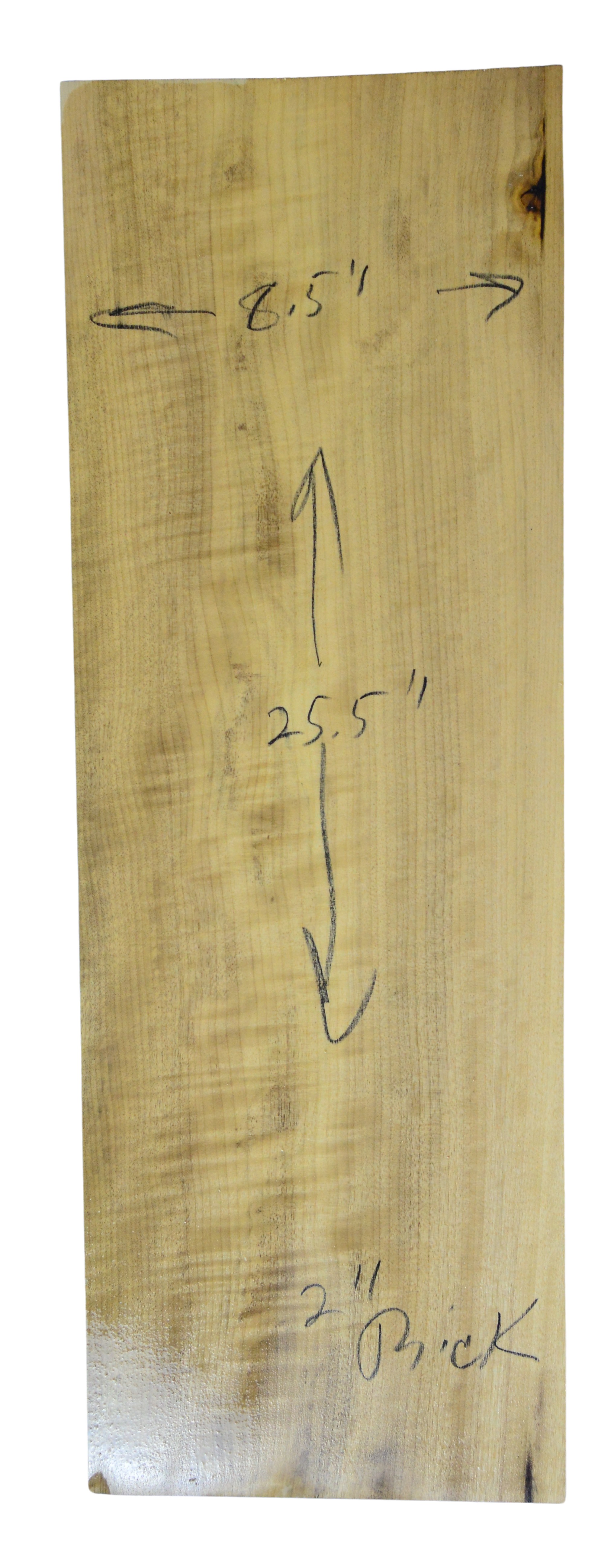 Myrtle (American) Guitar Back Billet L026351.G.016