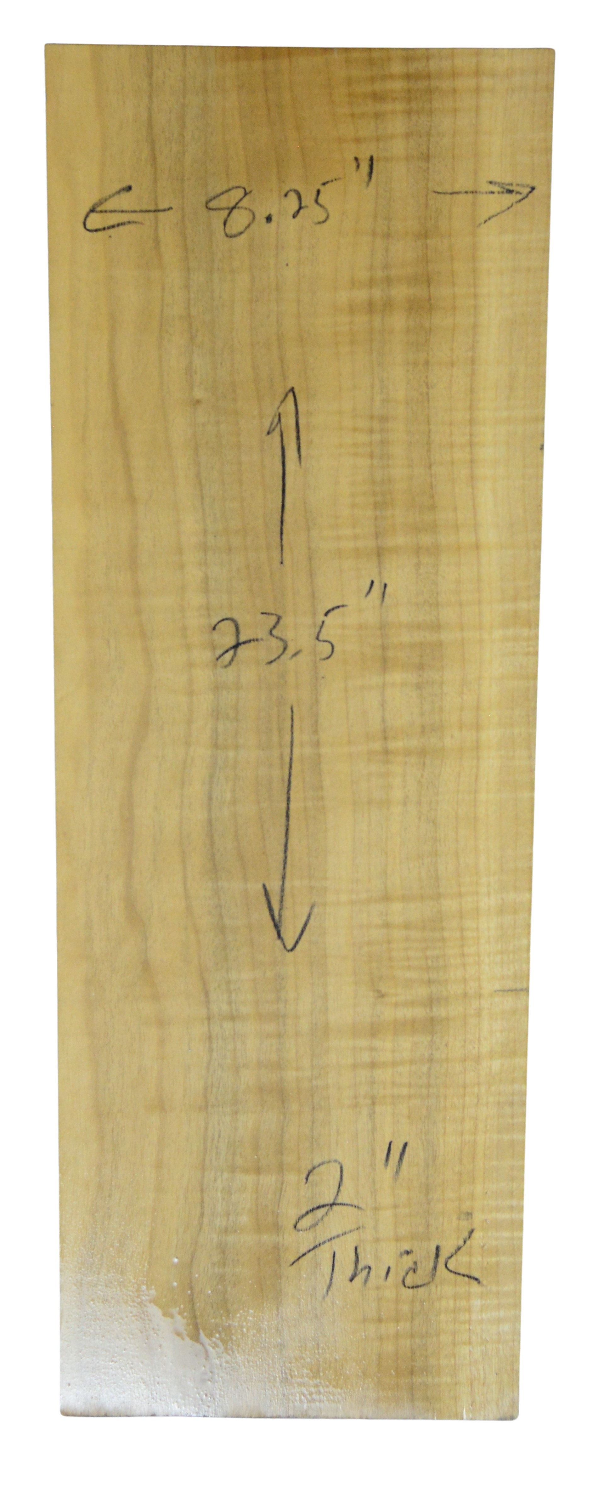 Myrtle (American) Guitar Back Billet L026351.G.019